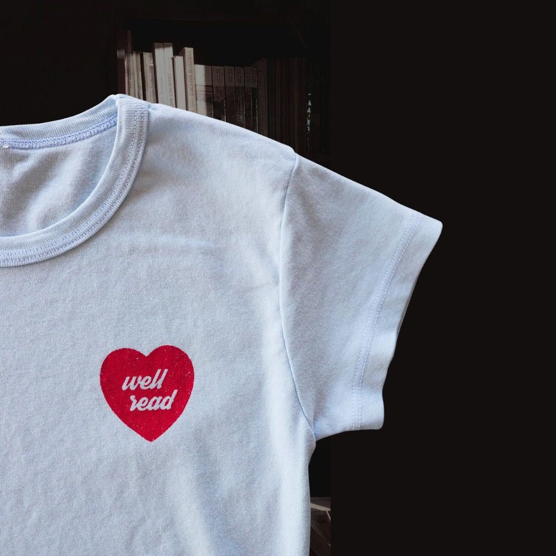 "Well Read" Baby Tee - Intrigue Ink Visit Bozeman, Unique Shopping Boutique in Montana, Work from Home Clothes for Women