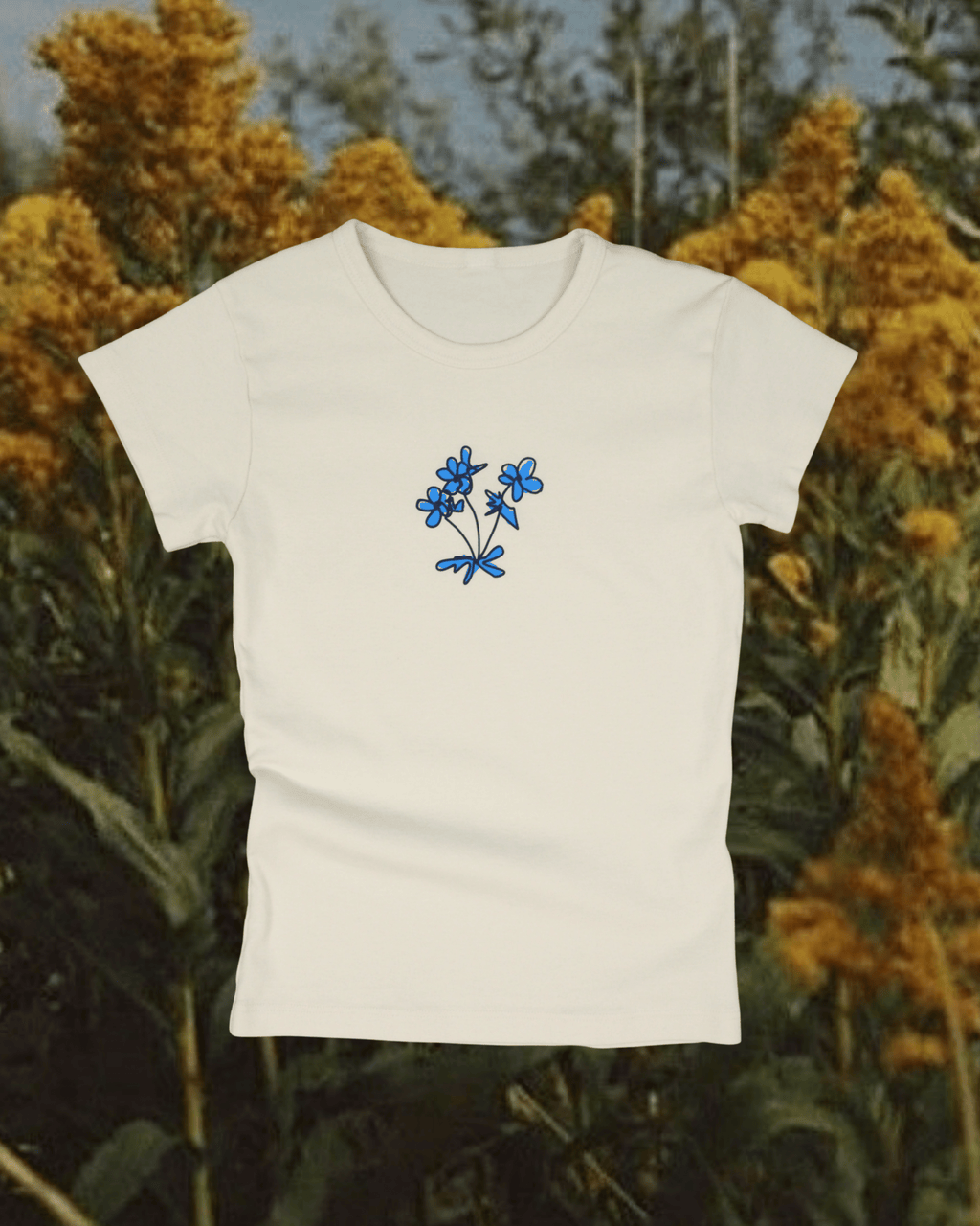 "Montana Meadow" Baby Tee - Intrigue Ink Visit Bozeman, Unique Shopping Boutique in Montana, Work from Home Clothes for Women