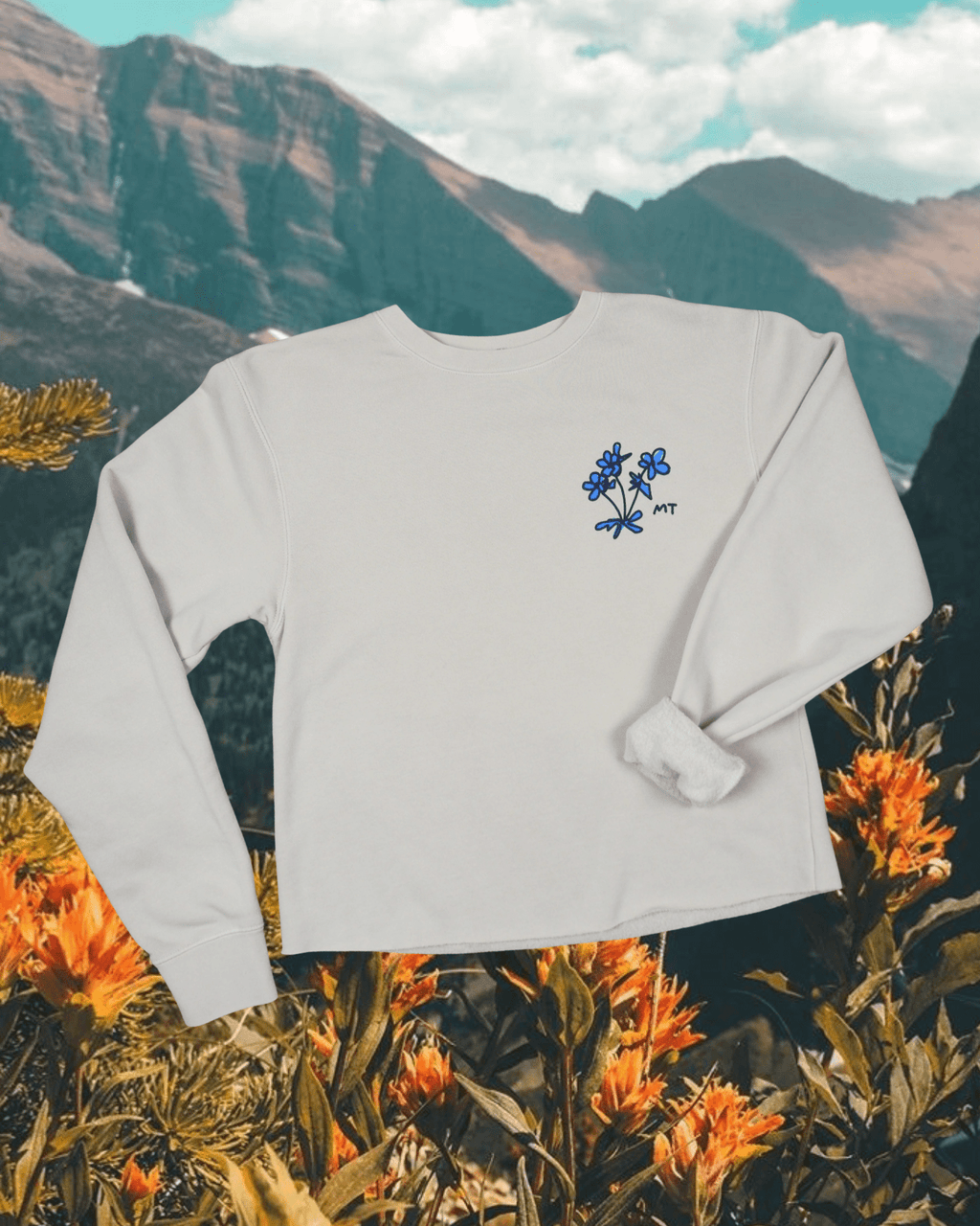 "Montana Meadow" Pullover - Intrigue Ink Visit Bozeman, Unique Shopping Boutique in Montana, Work from Home Clothes for Women