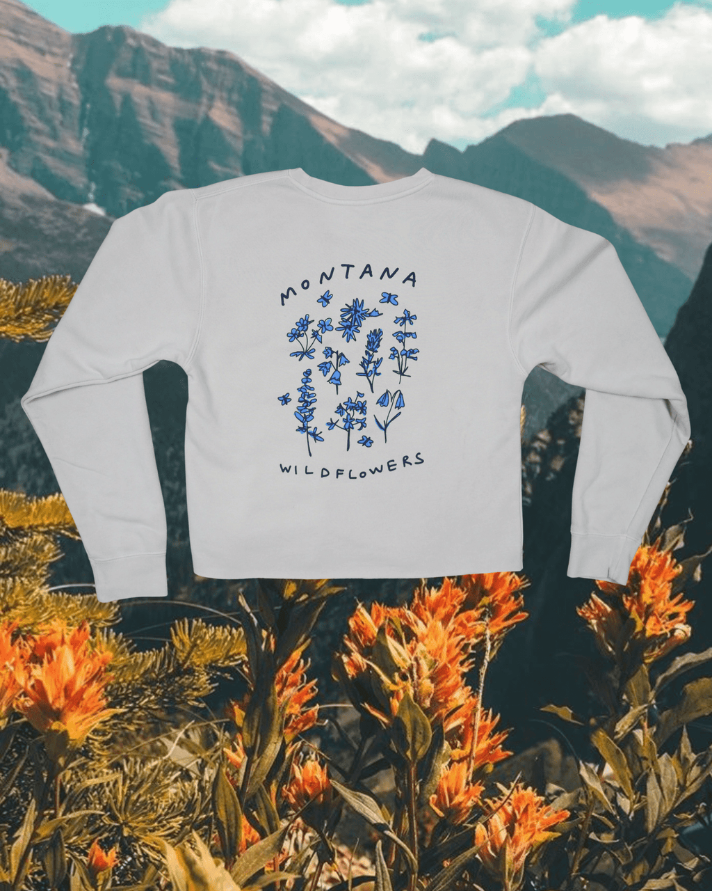 "Montana Meadow" Pullover - Intrigue Ink Visit Bozeman, Unique Shopping Boutique in Montana, Work from Home Clothes for Women
