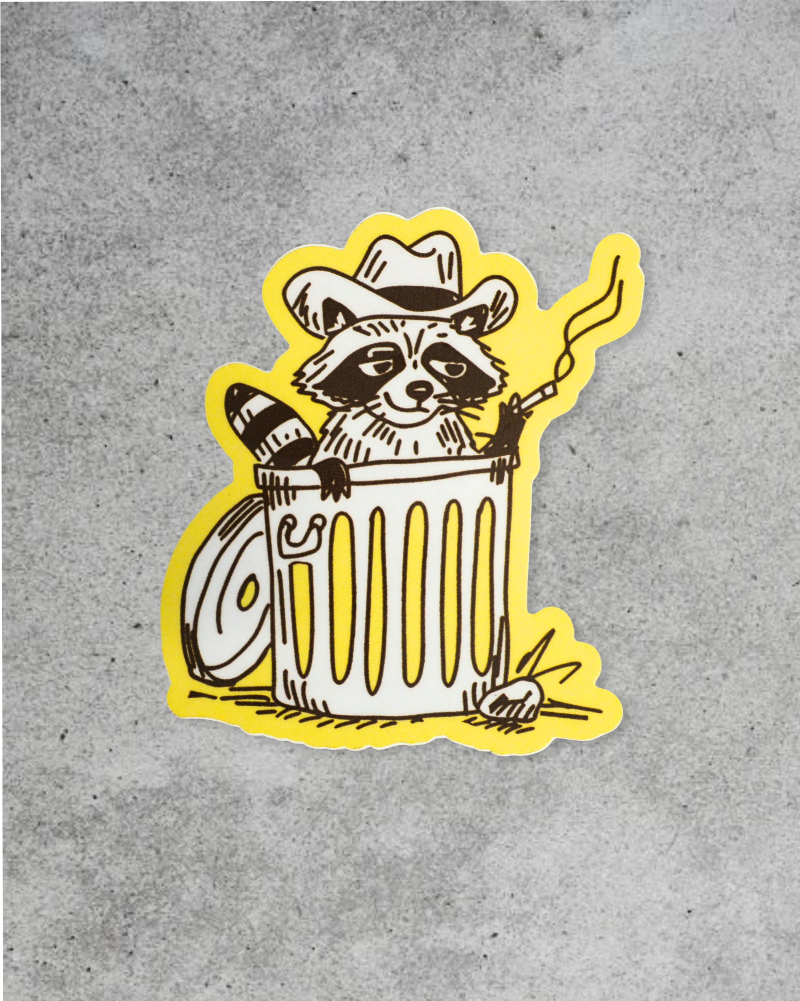 "Livin' Hard" Sticker
