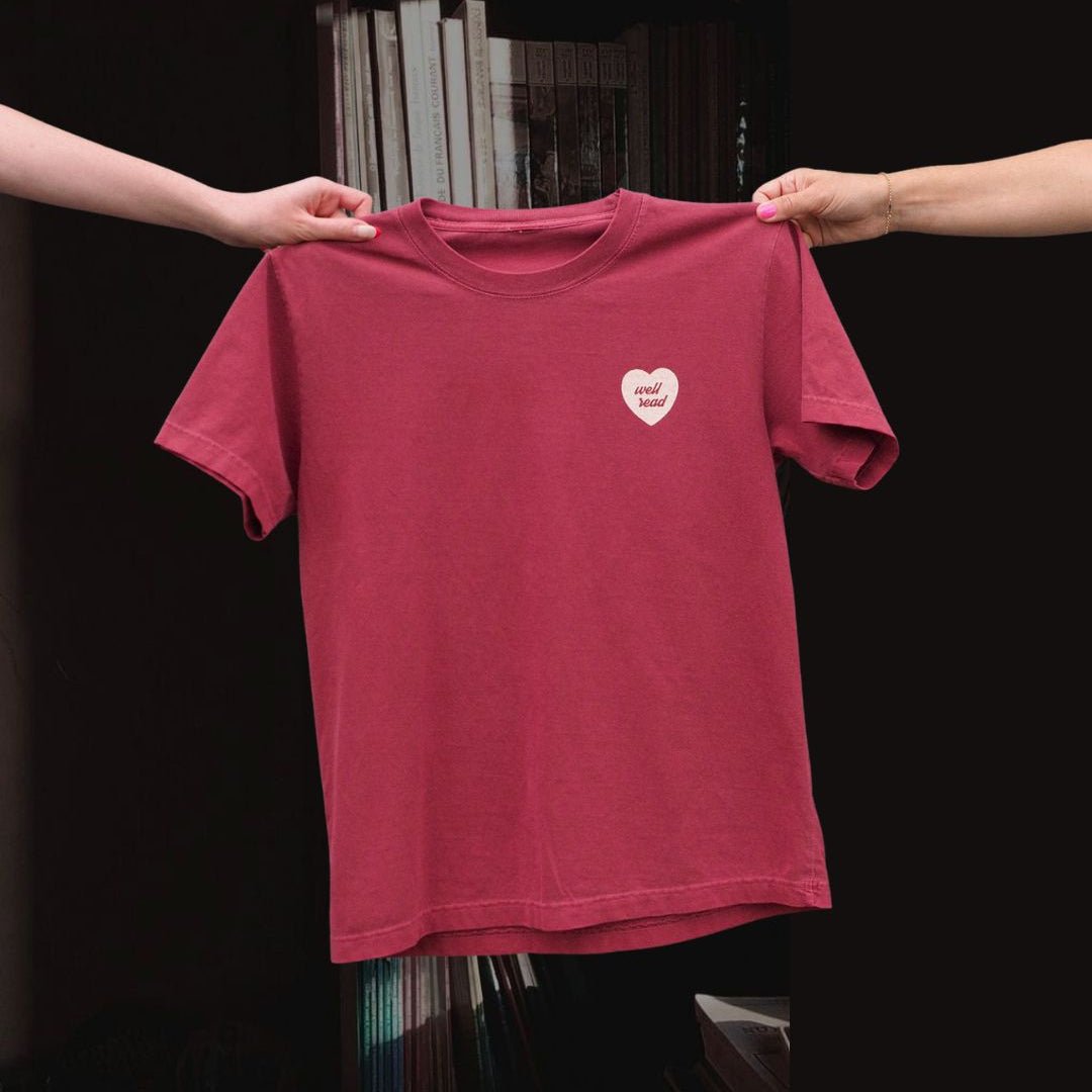 "Well Read" Tee - Intrigue Ink Visit Bozeman, Unique Shopping Boutique in Montana, Work from Home Clothes for Women