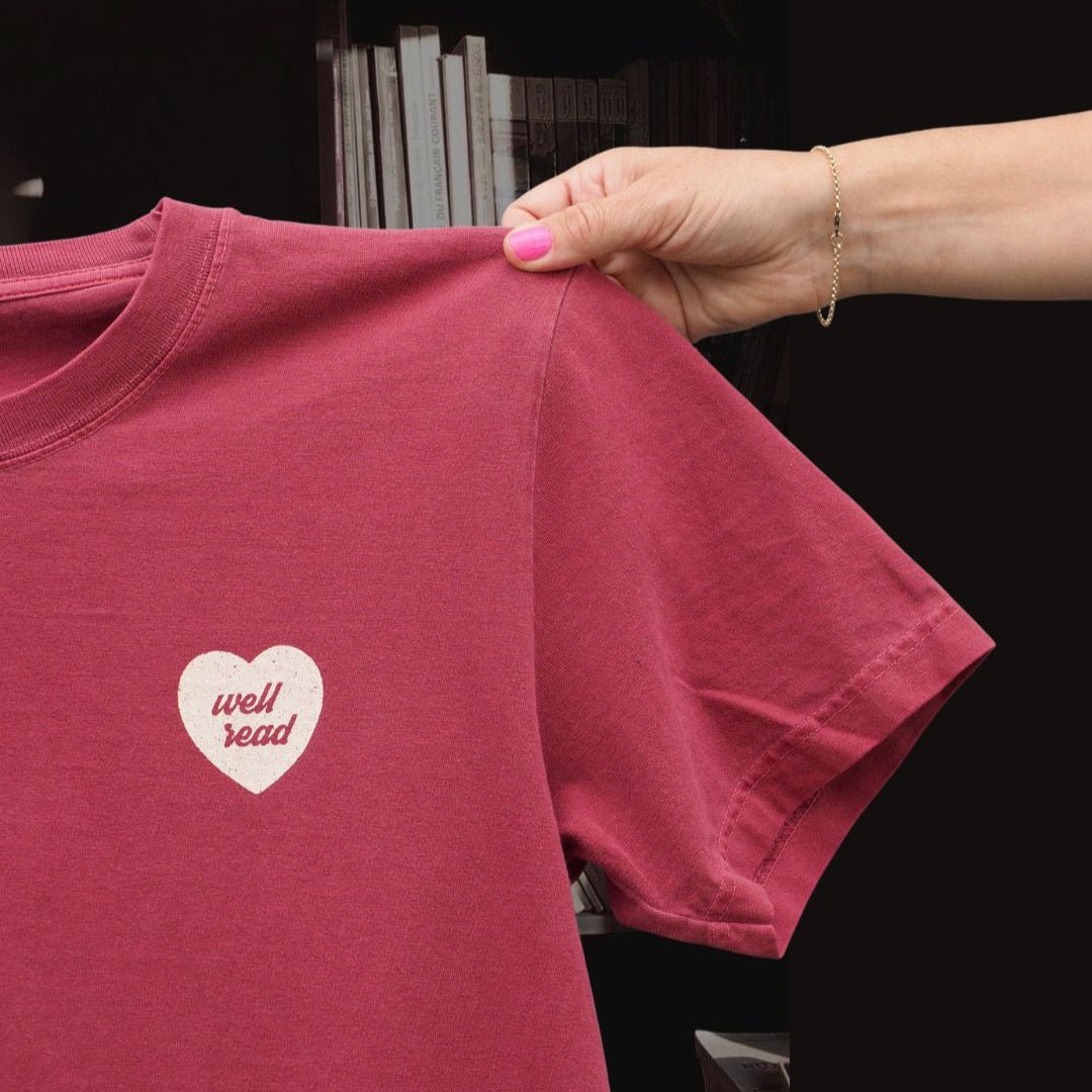 "Well Read" Tee - Intrigue Ink Visit Bozeman, Unique Shopping Boutique in Montana, Work from Home Clothes for Women