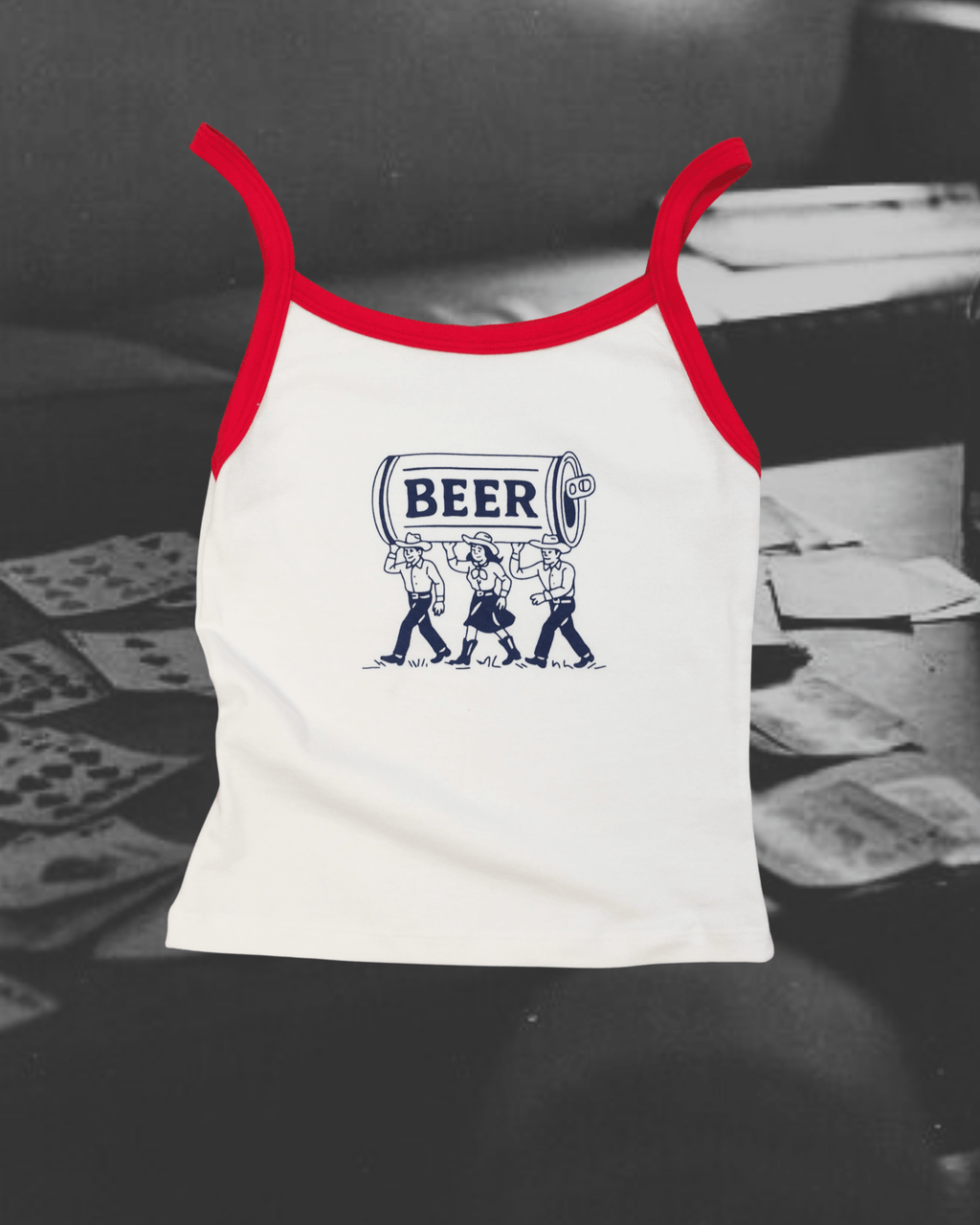 "Montana Beer" Tank - Intrigue Ink Visit Bozeman, Unique Shopping Boutique in Montana, Work from Home Clothes for Women
