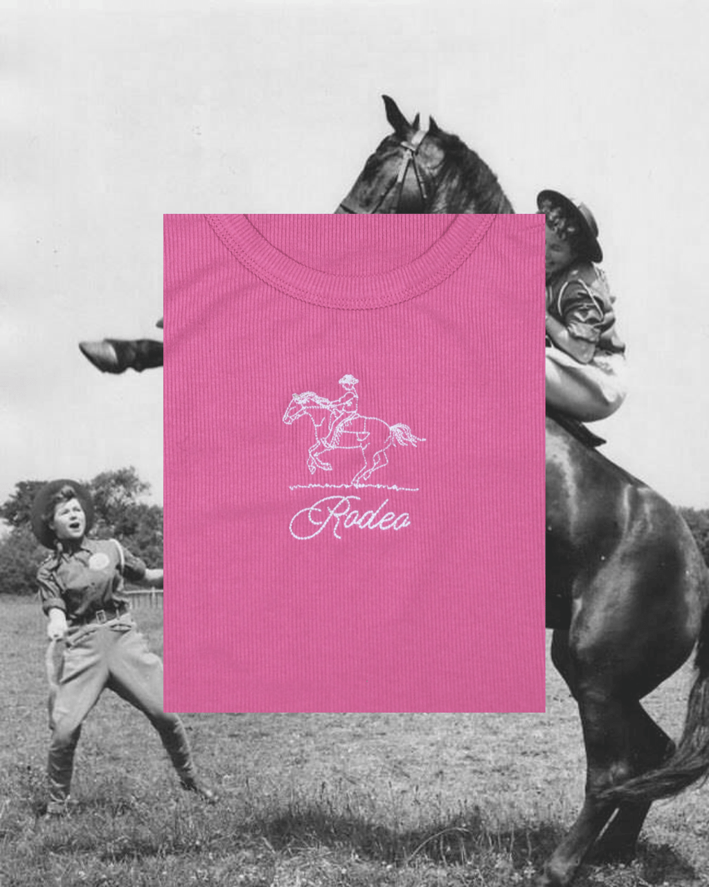 Pink Rodeo Splash Pink Rodeo Tank – Intrigue Ink