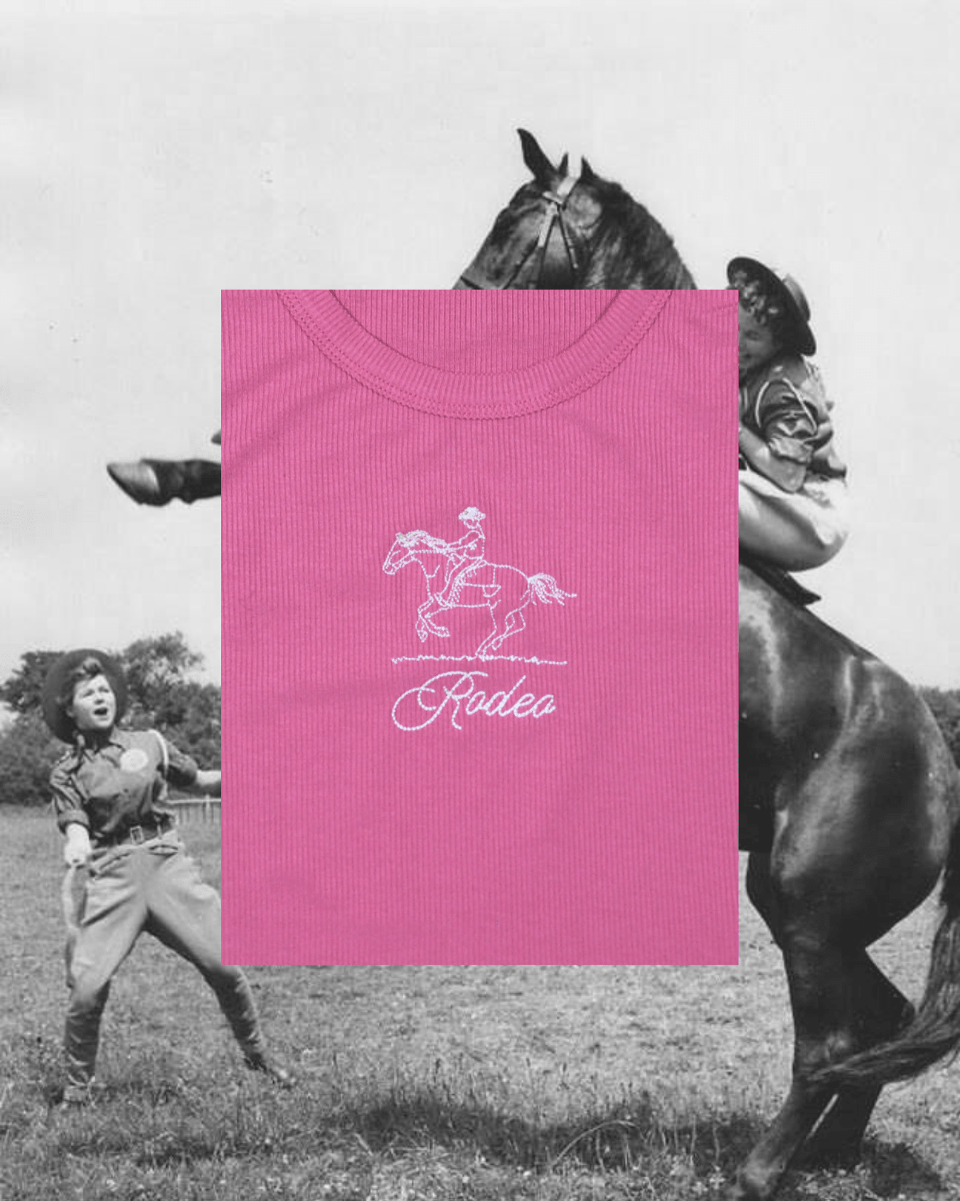 Pink Rodeo Tank - Intrigue Ink Visit Bozeman, Unique Shopping Boutique in Montana, Work from Home Clothes for Women