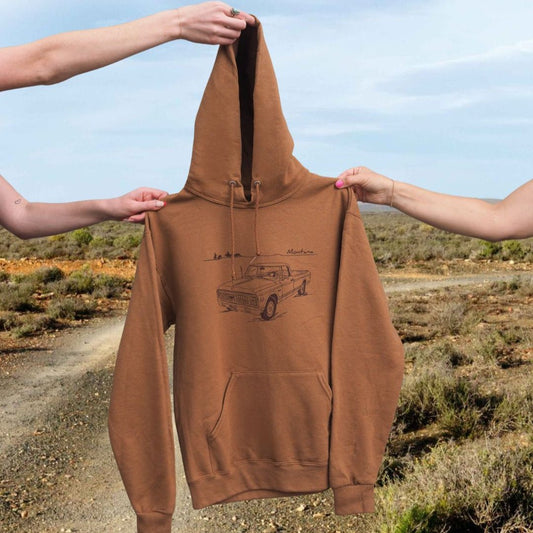 "Montana Chevy" Hoodie - Intrigue Ink Visit Bozeman, Unique Shopping Boutique in Montana, Work from Home Clothes for Women