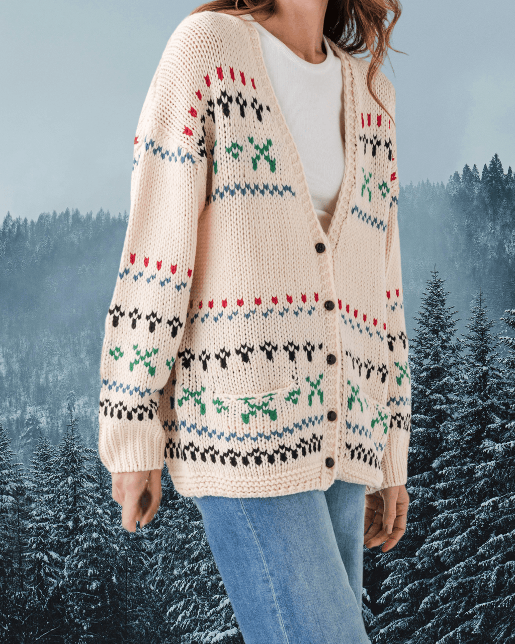 Chunky Knit Cardigan - Intrigue Ink Visit Bozeman, Unique Shopping Boutique in Montana, Work from Home Clothes for Women