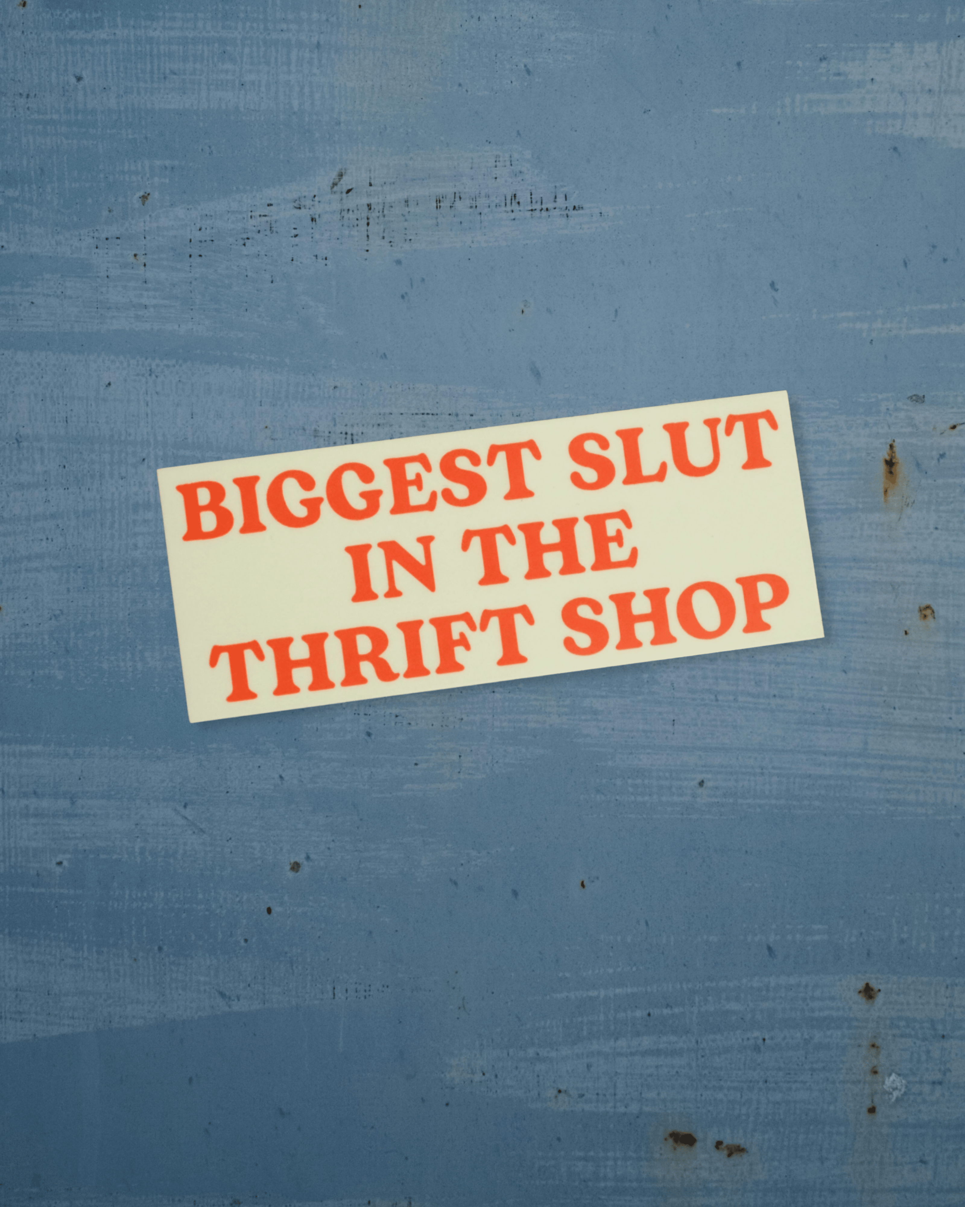 "Thrift Shop" Sticker - Intrigue Ink Visit Bozeman, Unique Shopping Boutique in Montana, Work from Home Clothes for Women