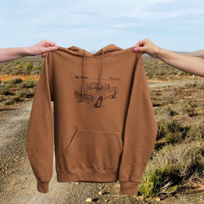 "Montana Chevy" Hoodie - Intrigue Ink Visit Bozeman, Unique Shopping Boutique in Montana, Work from Home Clothes for Women
