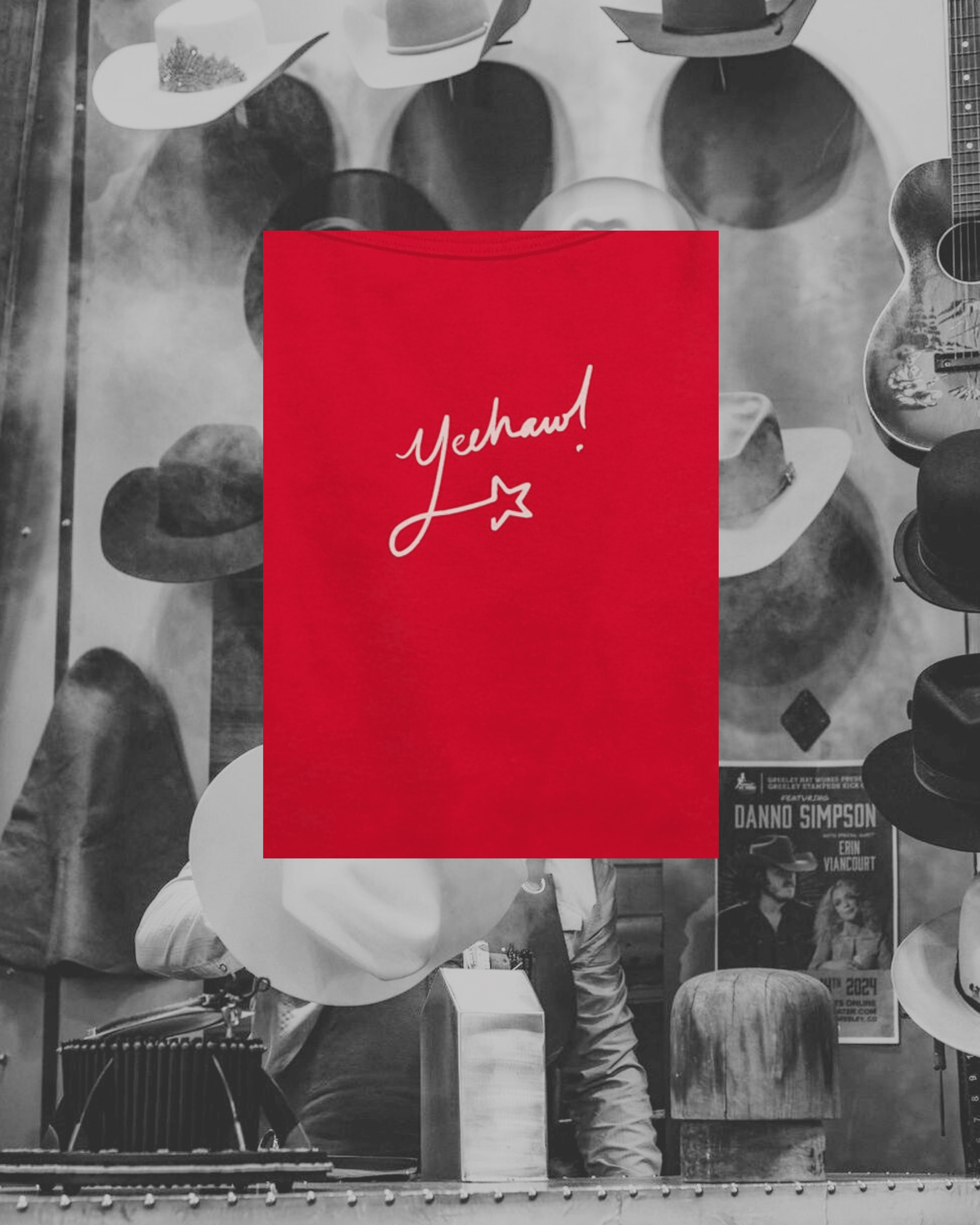 "Yeehaw" Tank - Intrigue Ink Visit Bozeman, Unique Shopping Boutique in Montana, Work from Home Clothes for Women