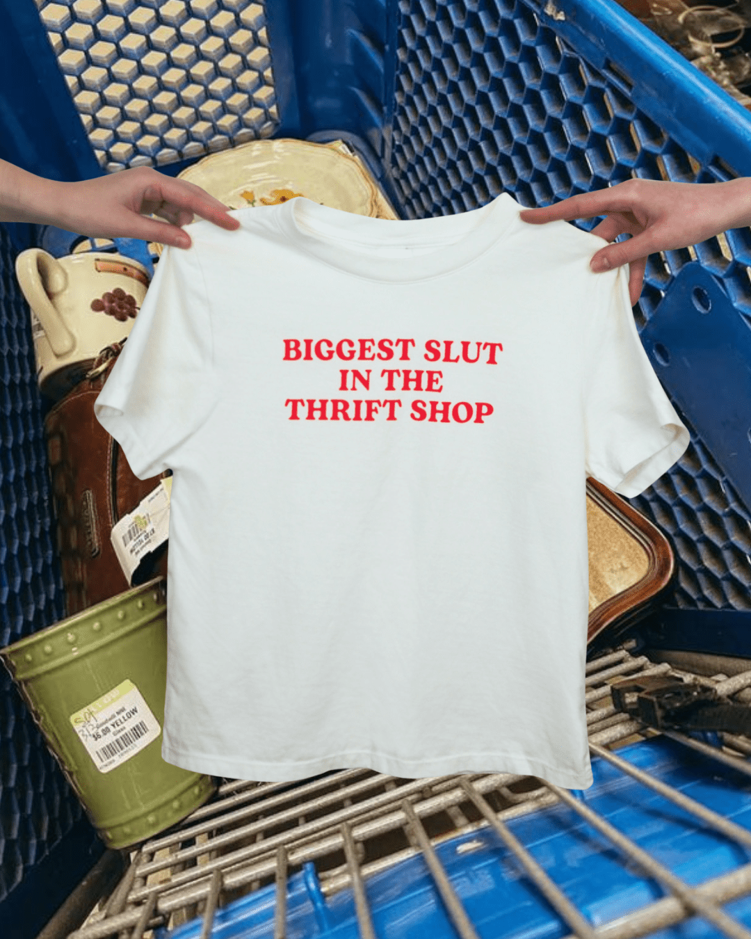 "Thrift Shop" Tee - Intrigue Ink Visit Bozeman, Unique Shopping Boutique in Montana, Work from Home Clothes for Women