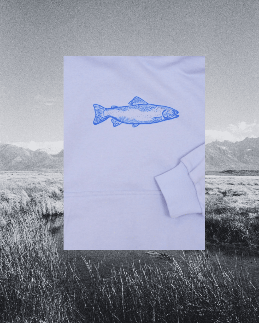 "Swims with the Fishes" Hoodie - Intrigue Ink Visit Bozeman, Unique Shopping Boutique in Montana, Work from Home Clothes for Women