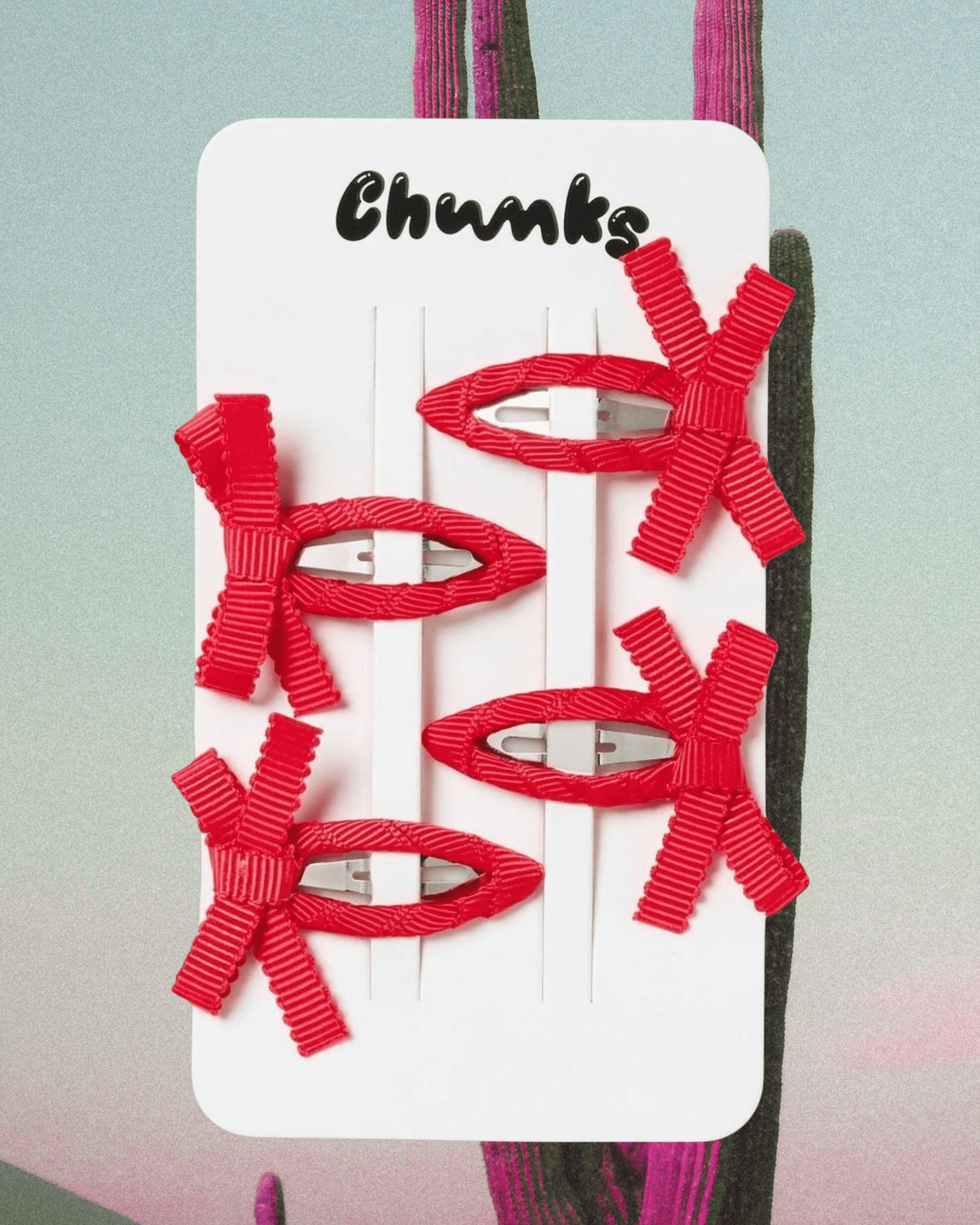 Bow Snap Clips - Red - Intrigue Ink Visit Bozeman, Unique Shopping Boutique in Montana, Work from Home Clothes for Women