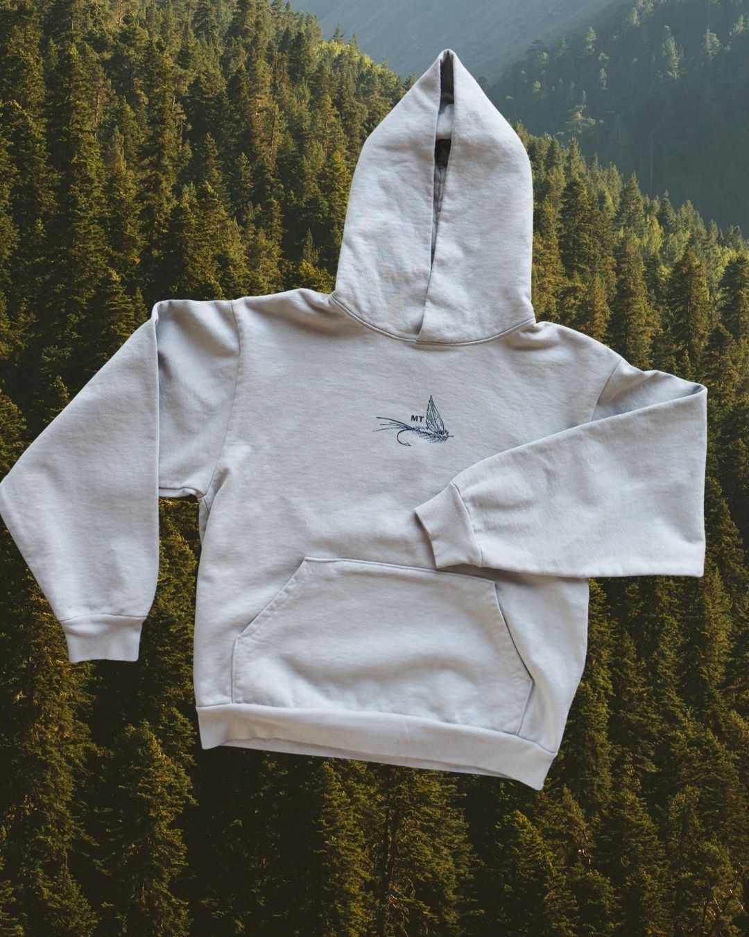 Sage Dry Fly Hoodie - Intrigue Ink Visit Bozeman, Unique Shopping Boutique in Montana, Work from Home Clothes for Women