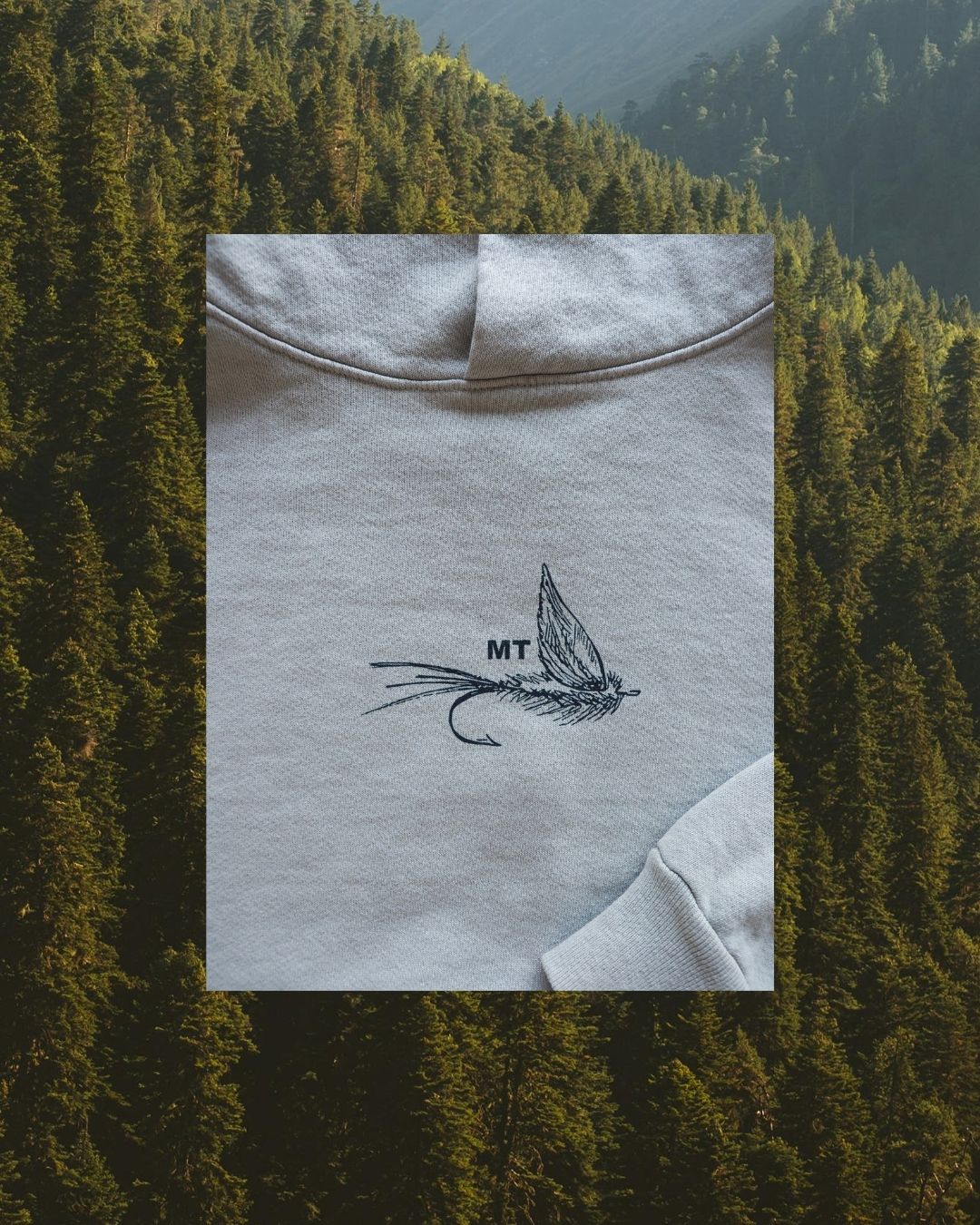 Sage Dry Fly Hoodie - Intrigue Ink Visit Bozeman, Unique Shopping Boutique in Montana, Work from Home Clothes for Women