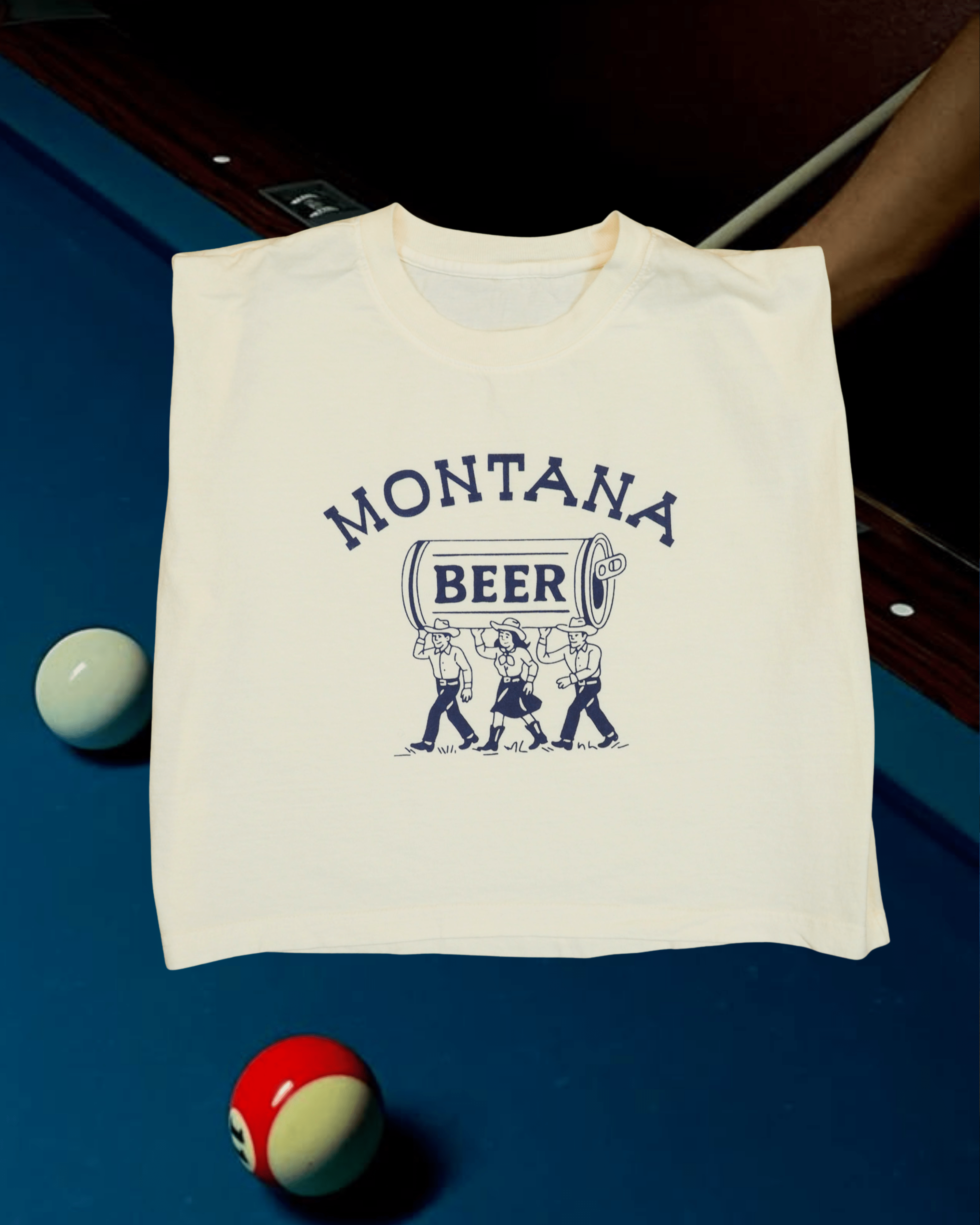 "Montana Beer" Muscle Tank - Intrigue Ink Visit Bozeman, Unique Shopping Boutique in Montana, Work from Home Clothes for Women