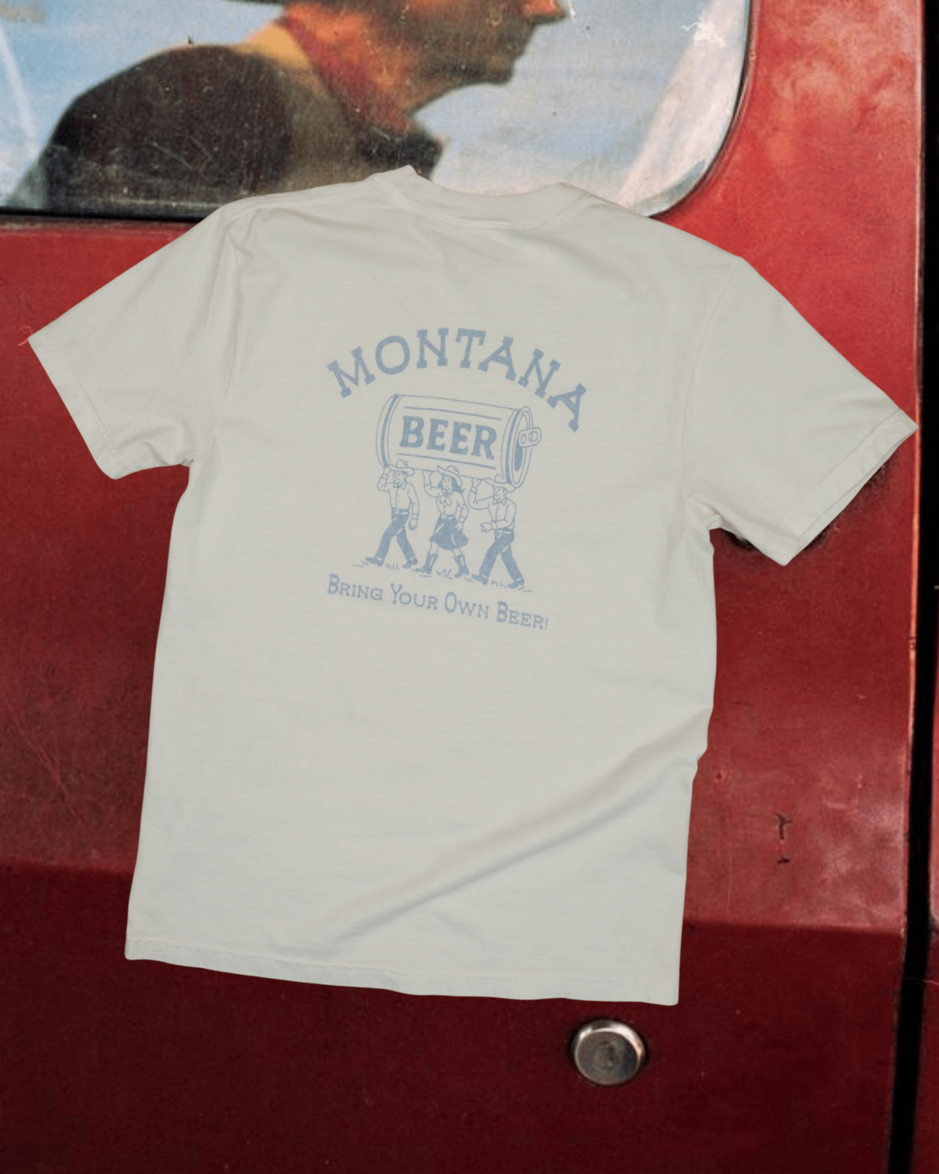 "Montana Beer" Tee - Intrigue Ink Visit Bozeman, Unique Shopping Boutique in Montana, Work from Home Clothes for Women