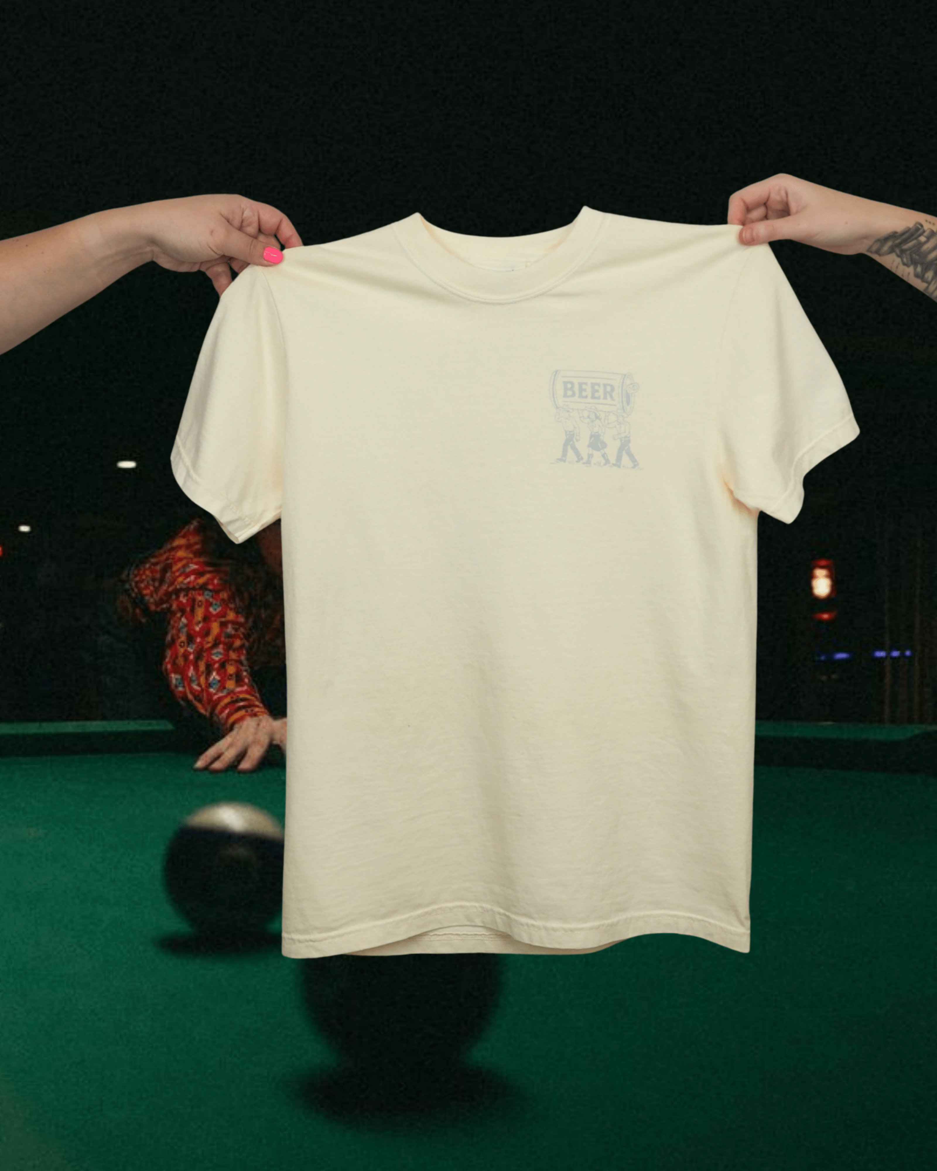 "Montana Beer" Tee - Intrigue Ink Visit Bozeman, Unique Shopping Boutique in Montana, Work from Home Clothes for Women