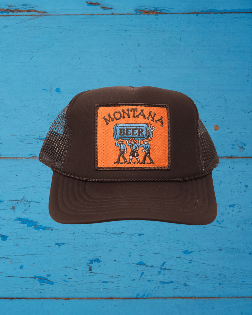 "Montana Beer" Trucker Hat - Intrigue Ink Visit Bozeman, Unique Shopping Boutique in Montana, Work from Home Clothes for Women
