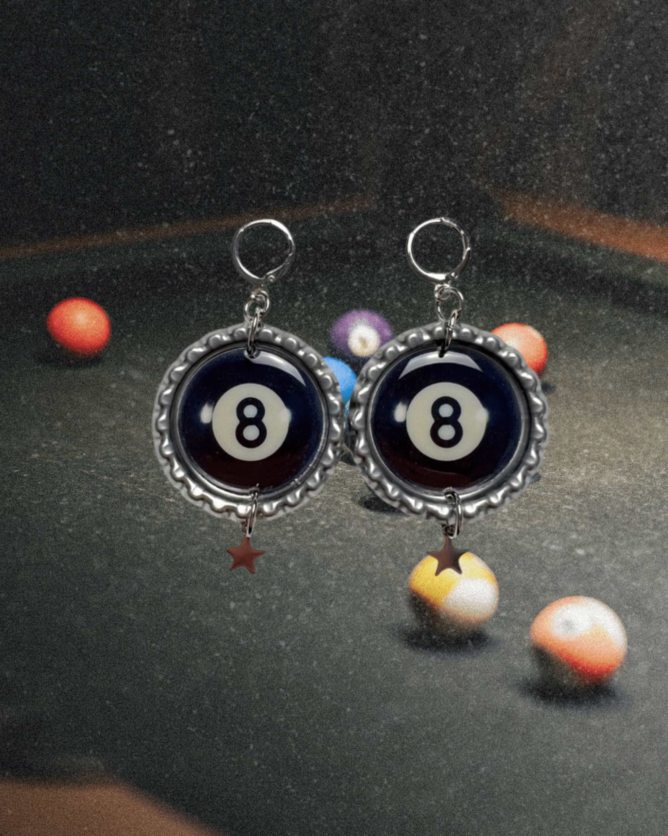 8 - Ball Dangle Earrings - Intrigue Ink Visit Bozeman, Unique Shopping Boutique in Montana, Work from Home Clothes for Women