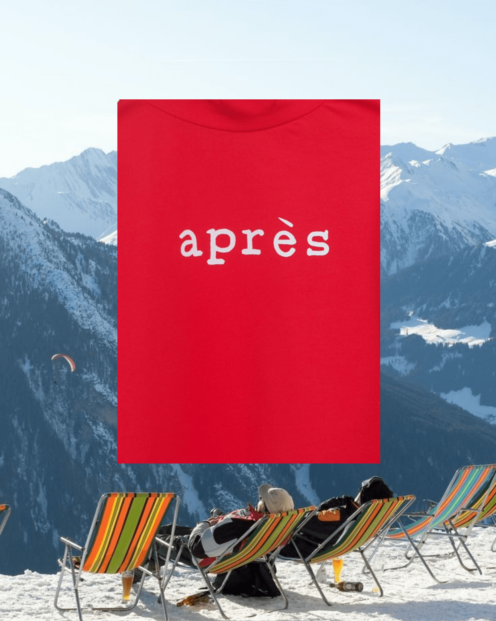 "Après" Red Turtleneck - Intrigue Ink Visit Bozeman, Unique Shopping Boutique in Montana, Work from Home Clothes for Women