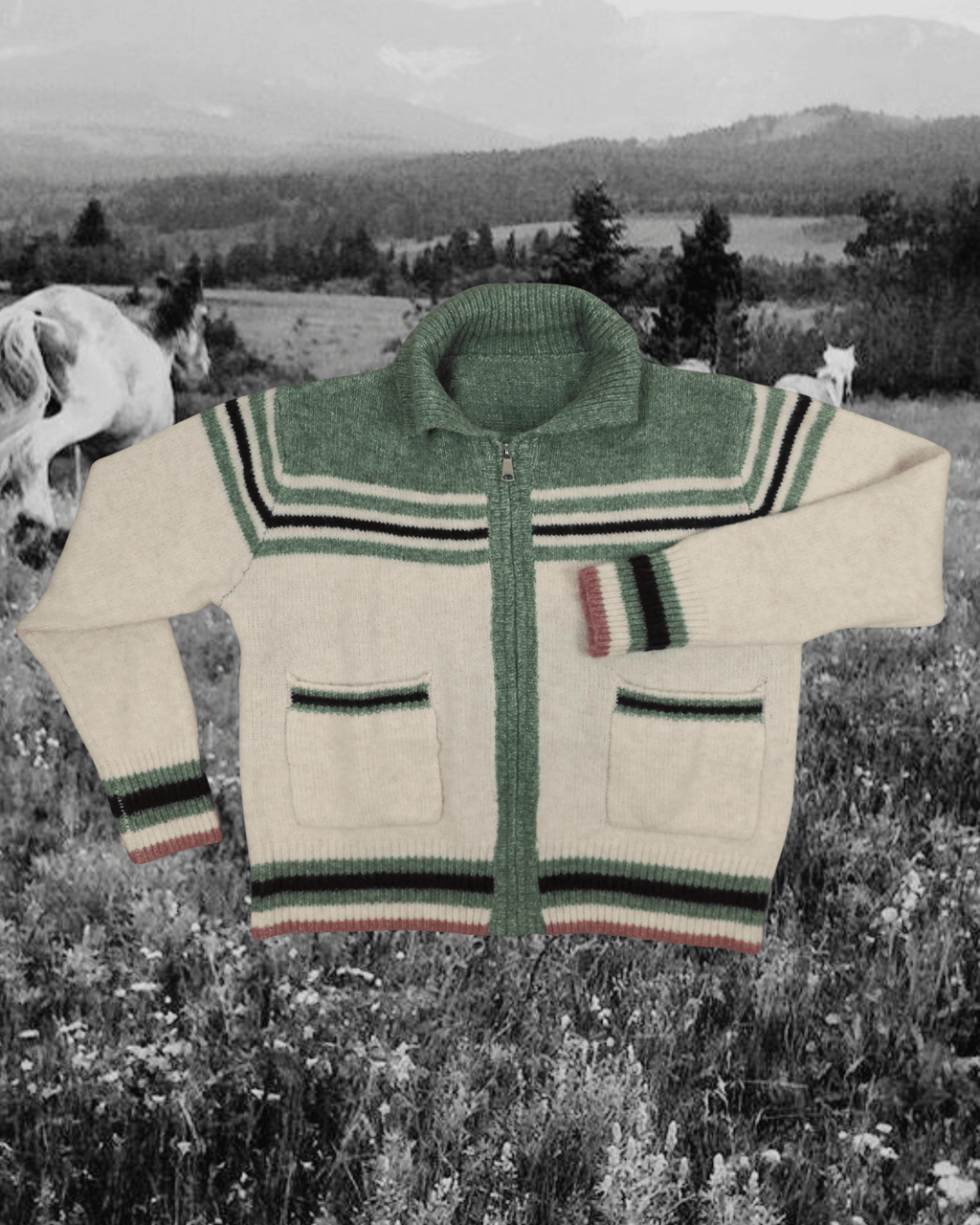 Western Zip Up - Pesto - Intrigue Ink Visit Bozeman, Unique Shopping Boutique in Montana, Work from Home Clothes for Women