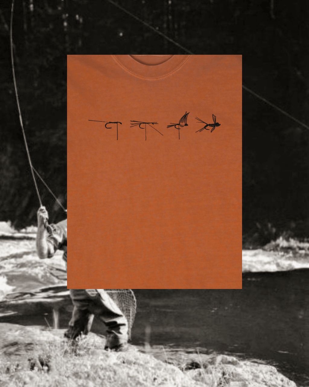 "Fly Tie" in Yam - Intrigue Ink Visit Bozeman, Unique Shopping Boutique in Montana, Work from Home Clothes for Women