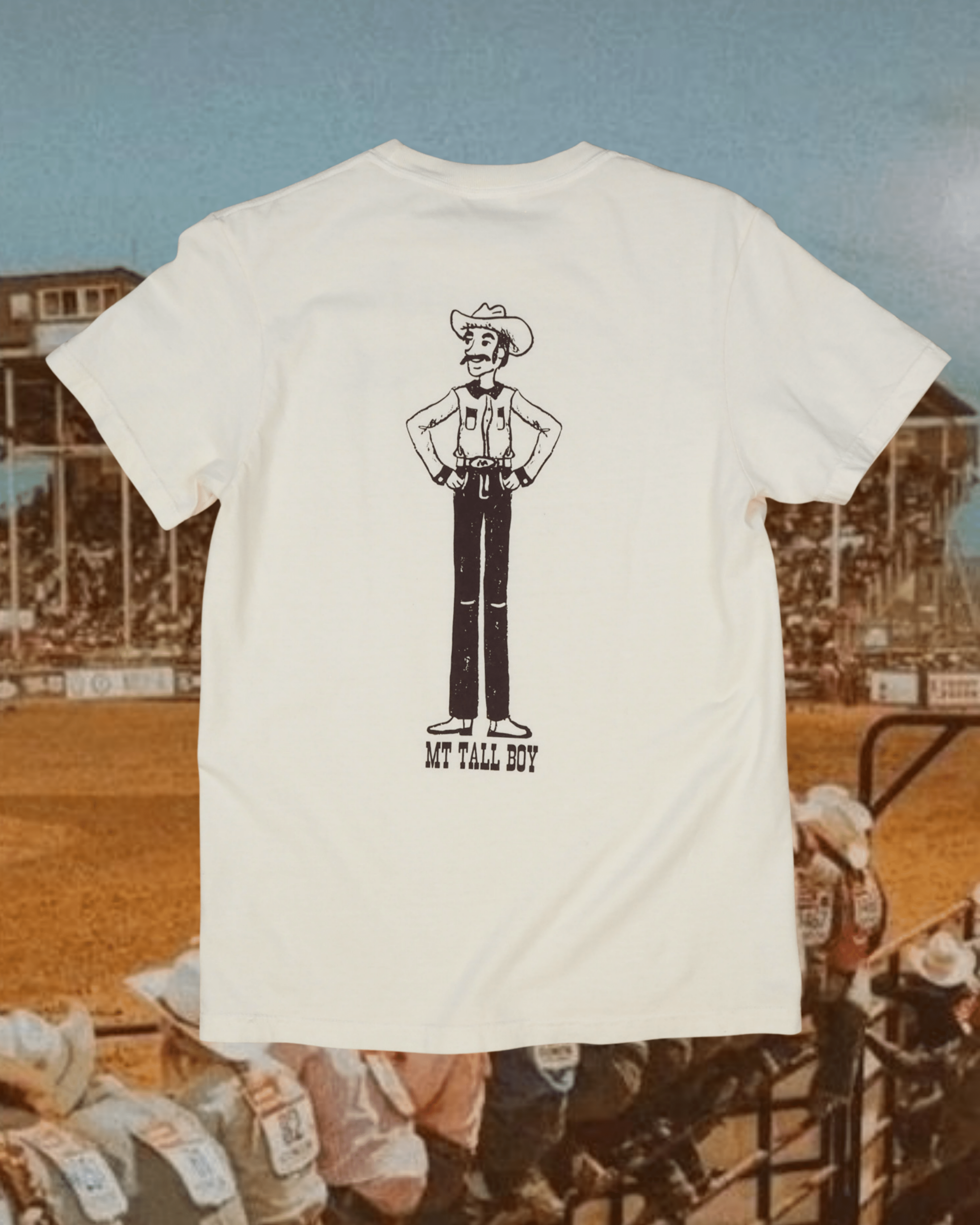 "Montana Tall Boy" Tee - Intrigue Ink Visit Bozeman, Unique Shopping Boutique in Montana, Work from Home Clothes for Women