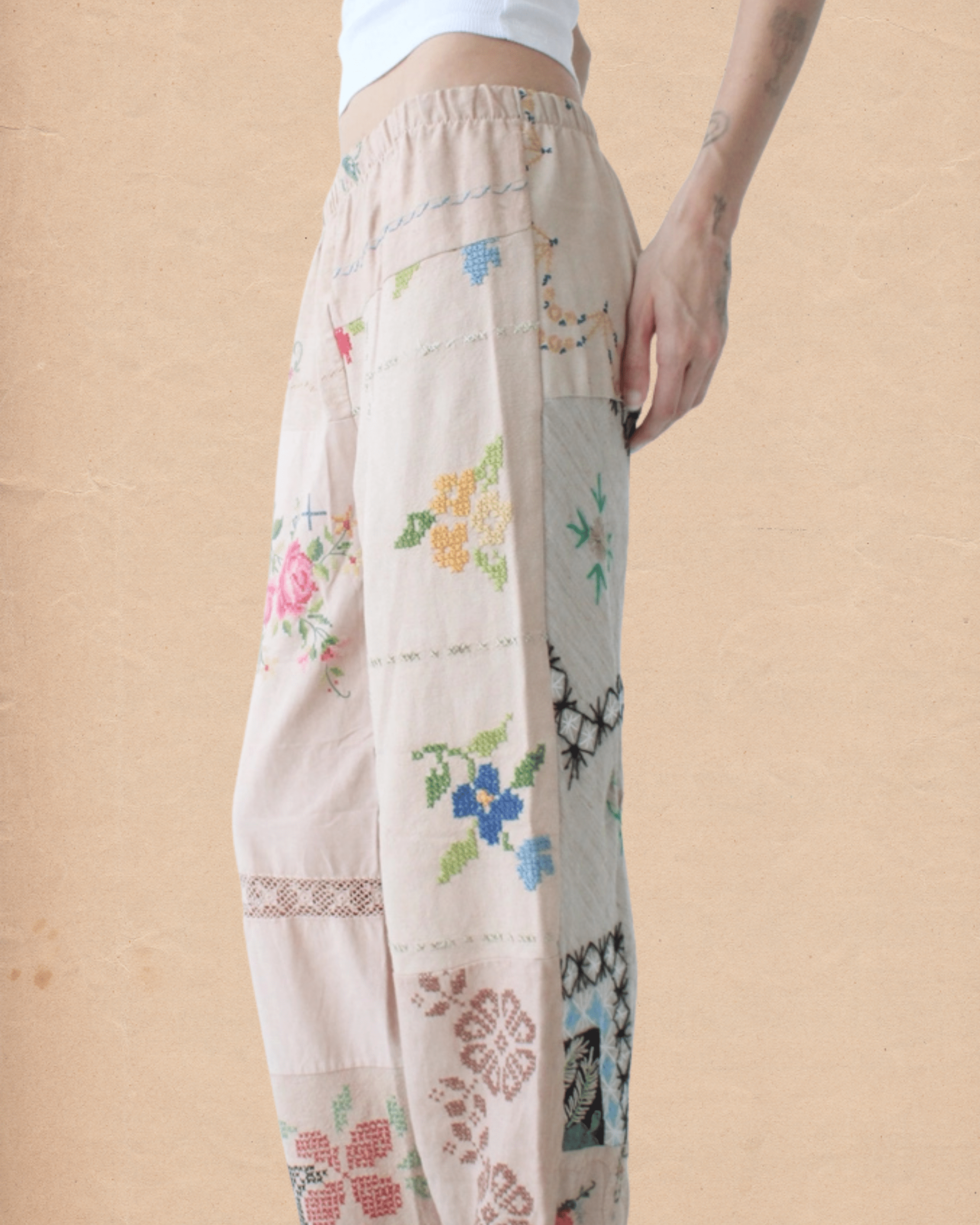 Embroidered Pants - Intrigue Ink Visit Bozeman, Unique Shopping Boutique in Montana, Work from Home Clothes for Women