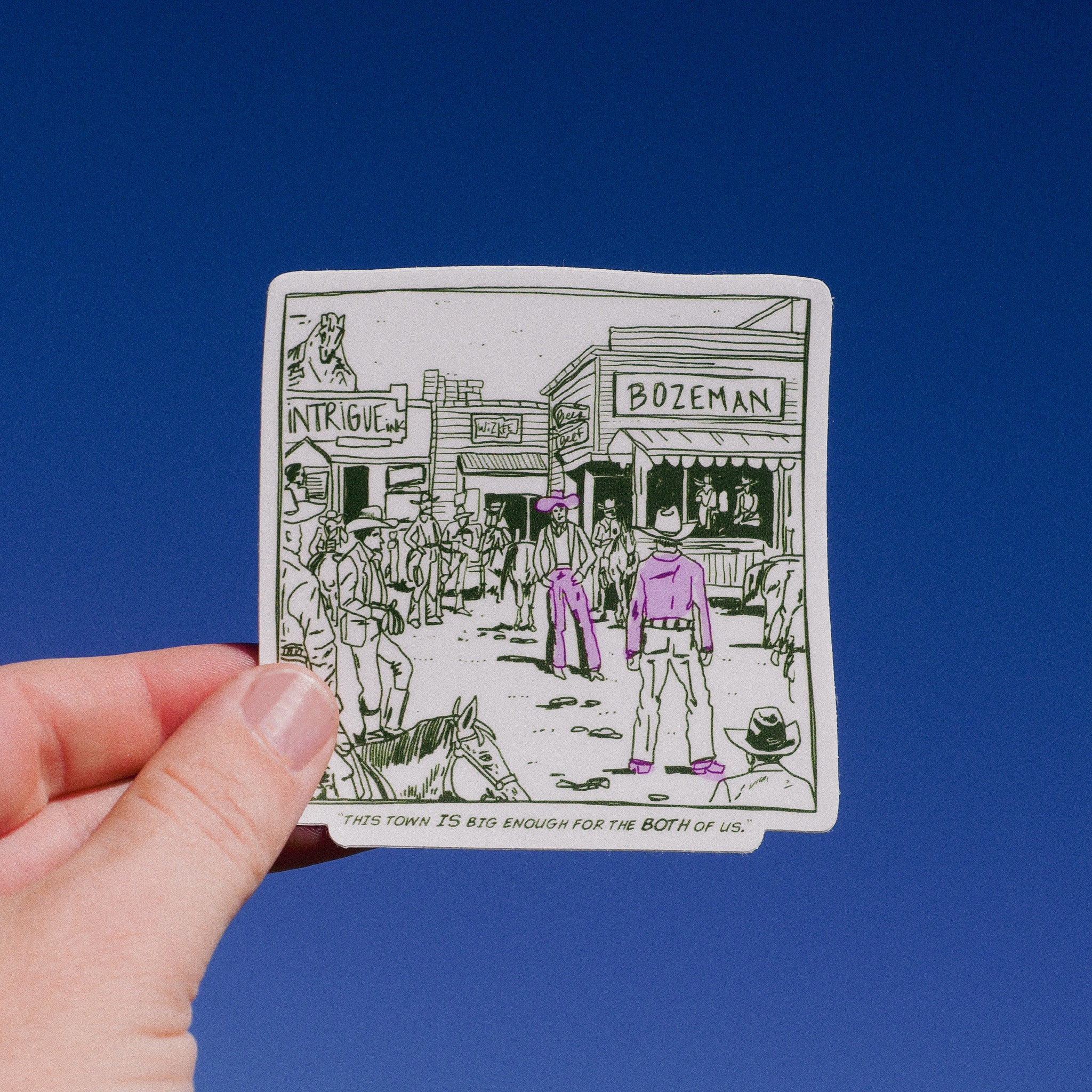 "Montana Standoff" Sticker