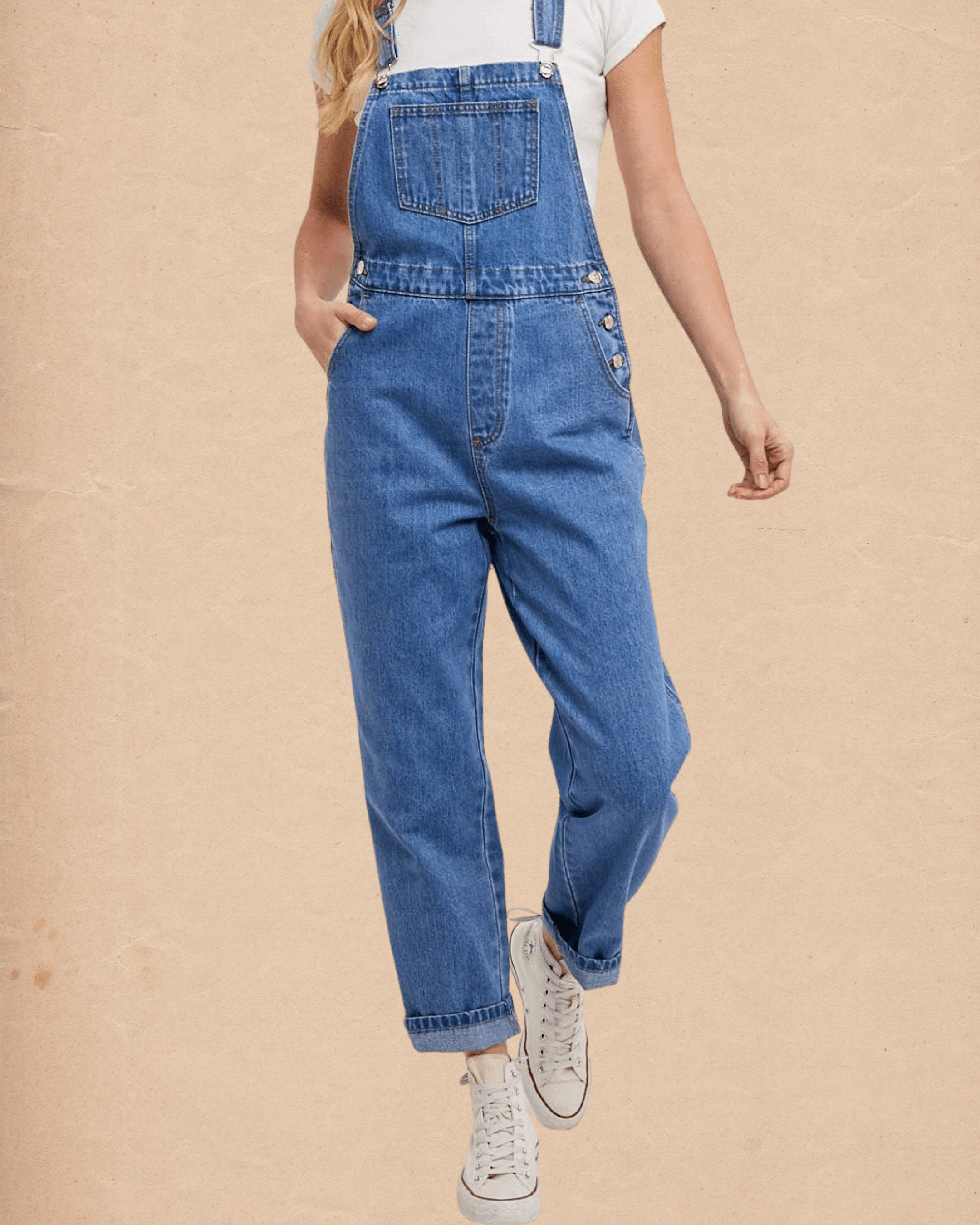 Denim Straight Leg Overalls - Intrigue Ink Visit Bozeman, Unique Shopping Boutique in Montana, Work from Home Clothes for Women