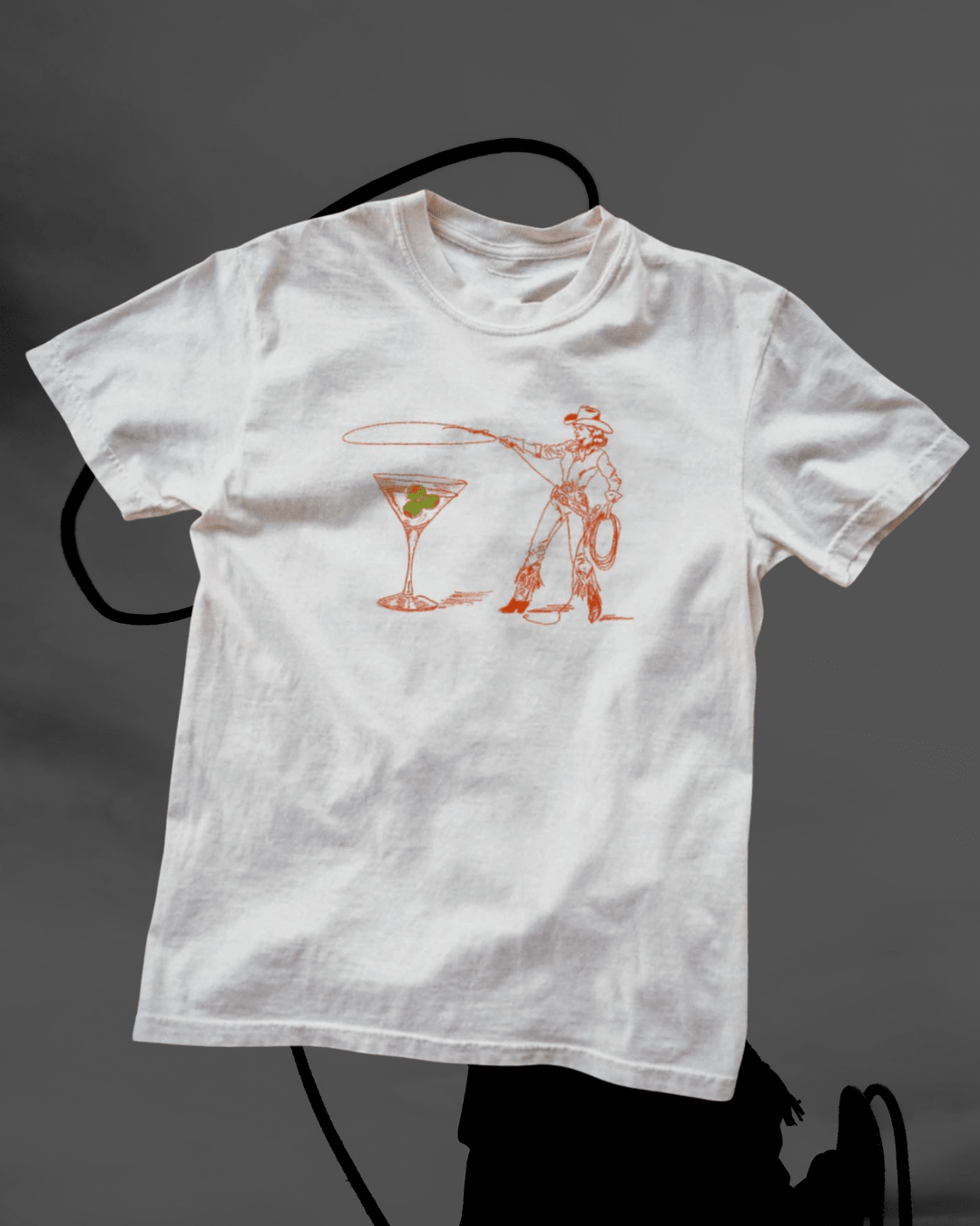 "Montana Martini" Ivory Tee - Intrigue Ink Visit Bozeman, Unique Shopping Boutique in Montana, Work from Home Clothes for Women