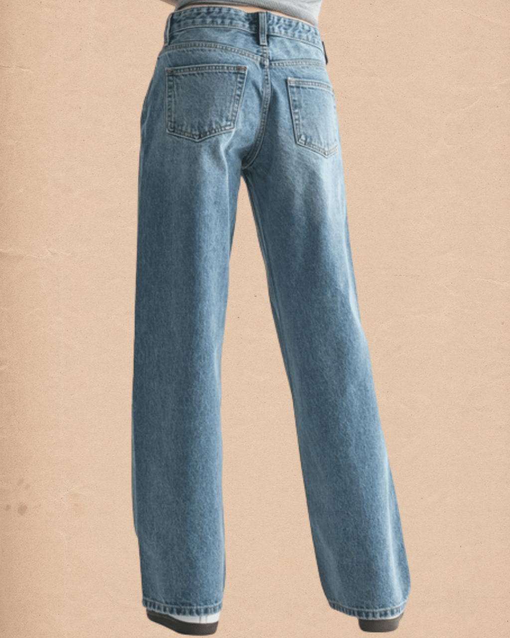 Baggy Wide Leg - Medium Denim - Intrigue Ink Visit Bozeman, Unique Shopping Boutique in Montana, Work from Home Clothes for Women