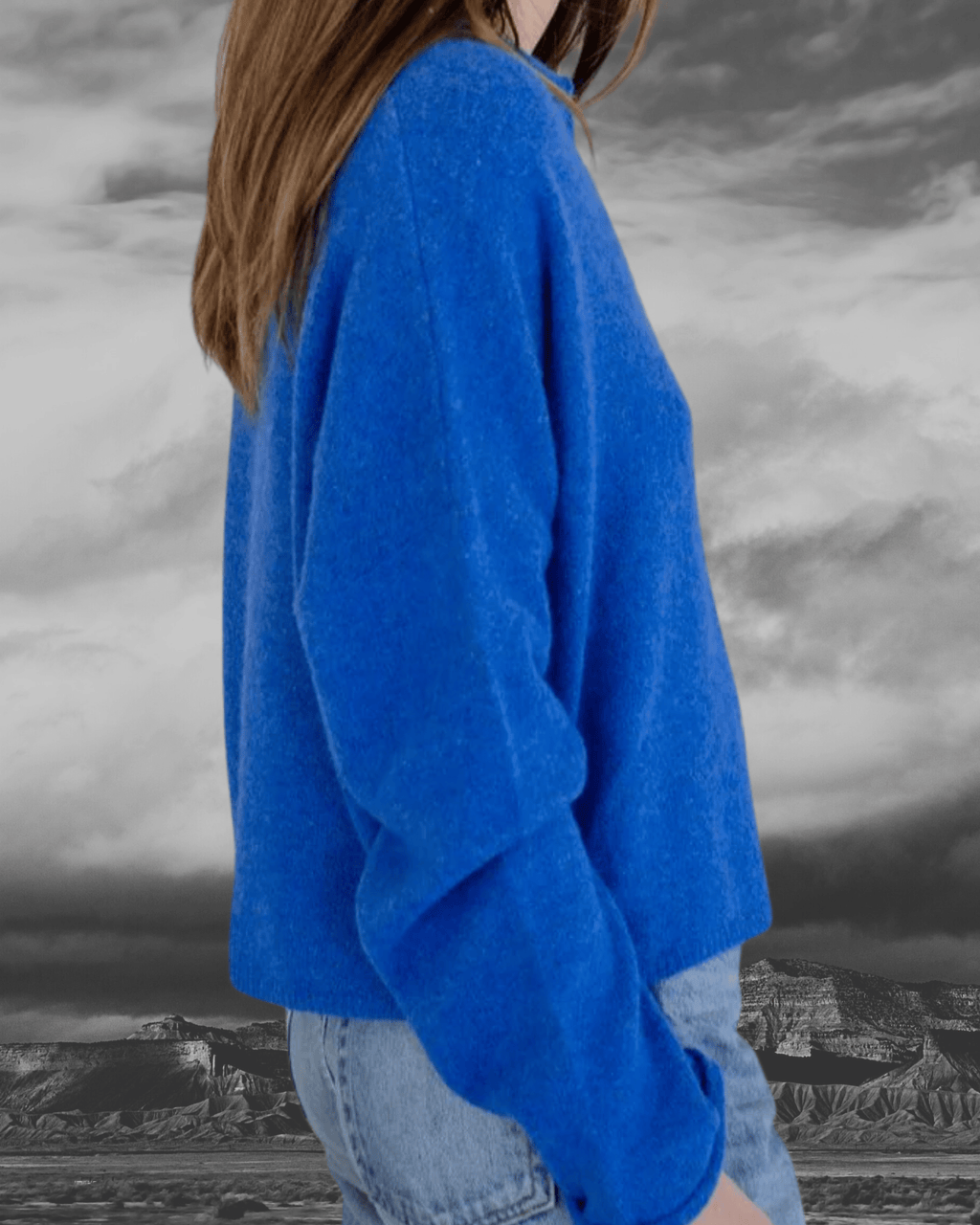 Button Up Cardigan - Blue - Intrigue Ink Visit Bozeman, Unique Shopping Boutique in Montana, Work from Home Clothes for Women