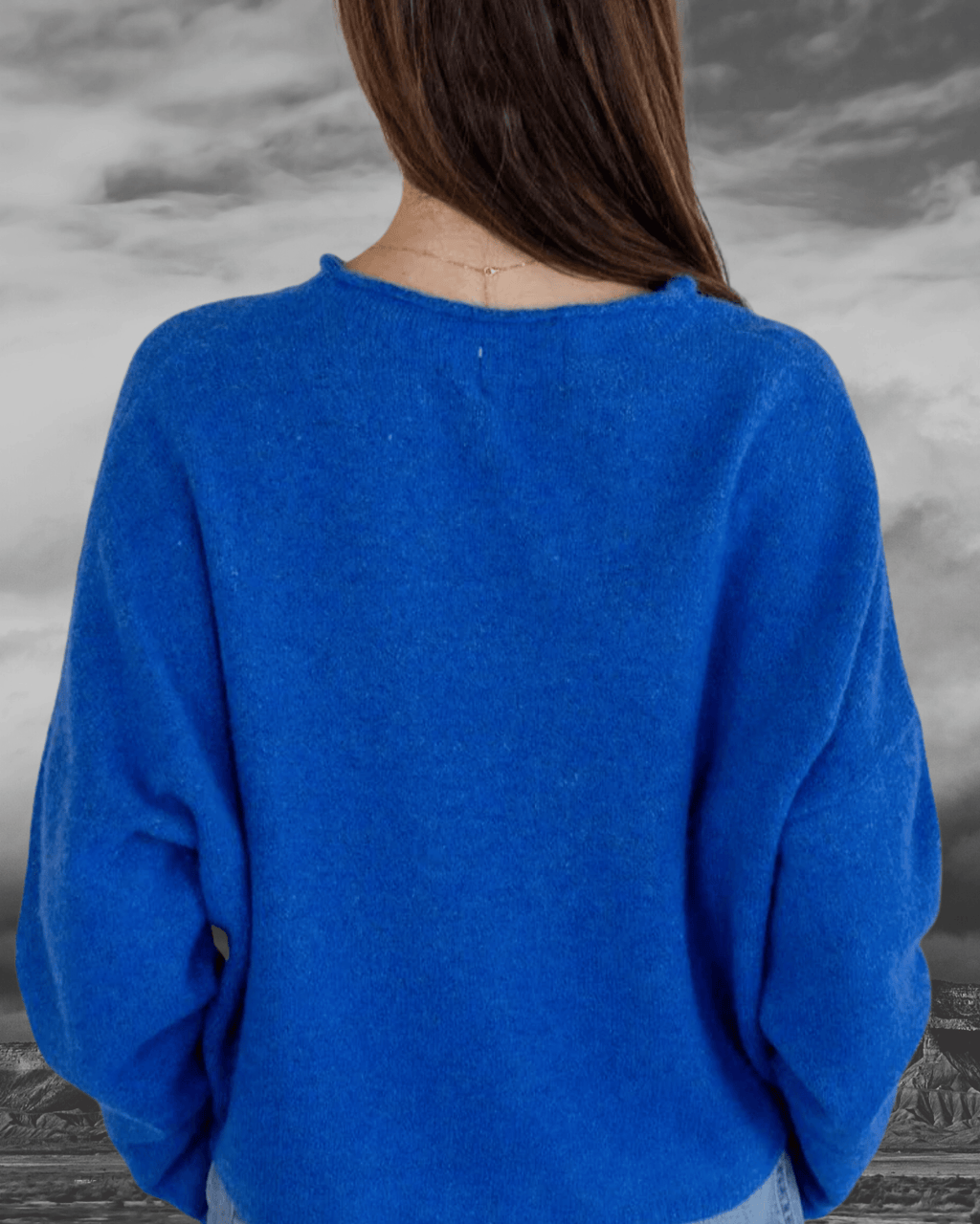 Button Up Cardigan - Blue - Intrigue Ink Visit Bozeman, Unique Shopping Boutique in Montana, Work from Home Clothes for Women