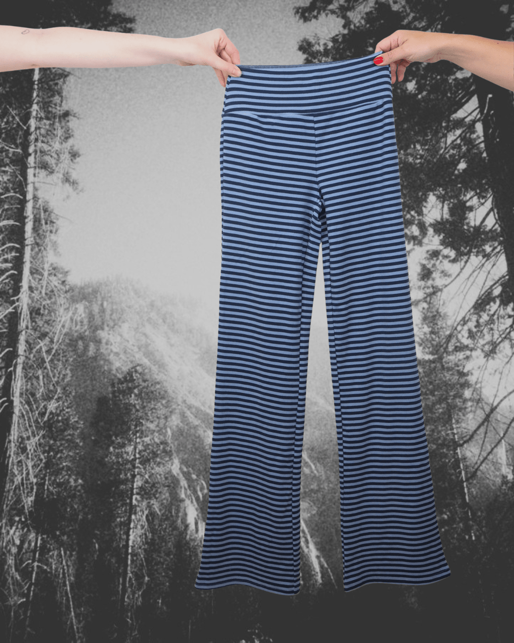 Fleece Pants - Navy - Intrigue Ink Visit Bozeman, Unique Shopping Boutique in Montana, Work from Home Clothes for Women