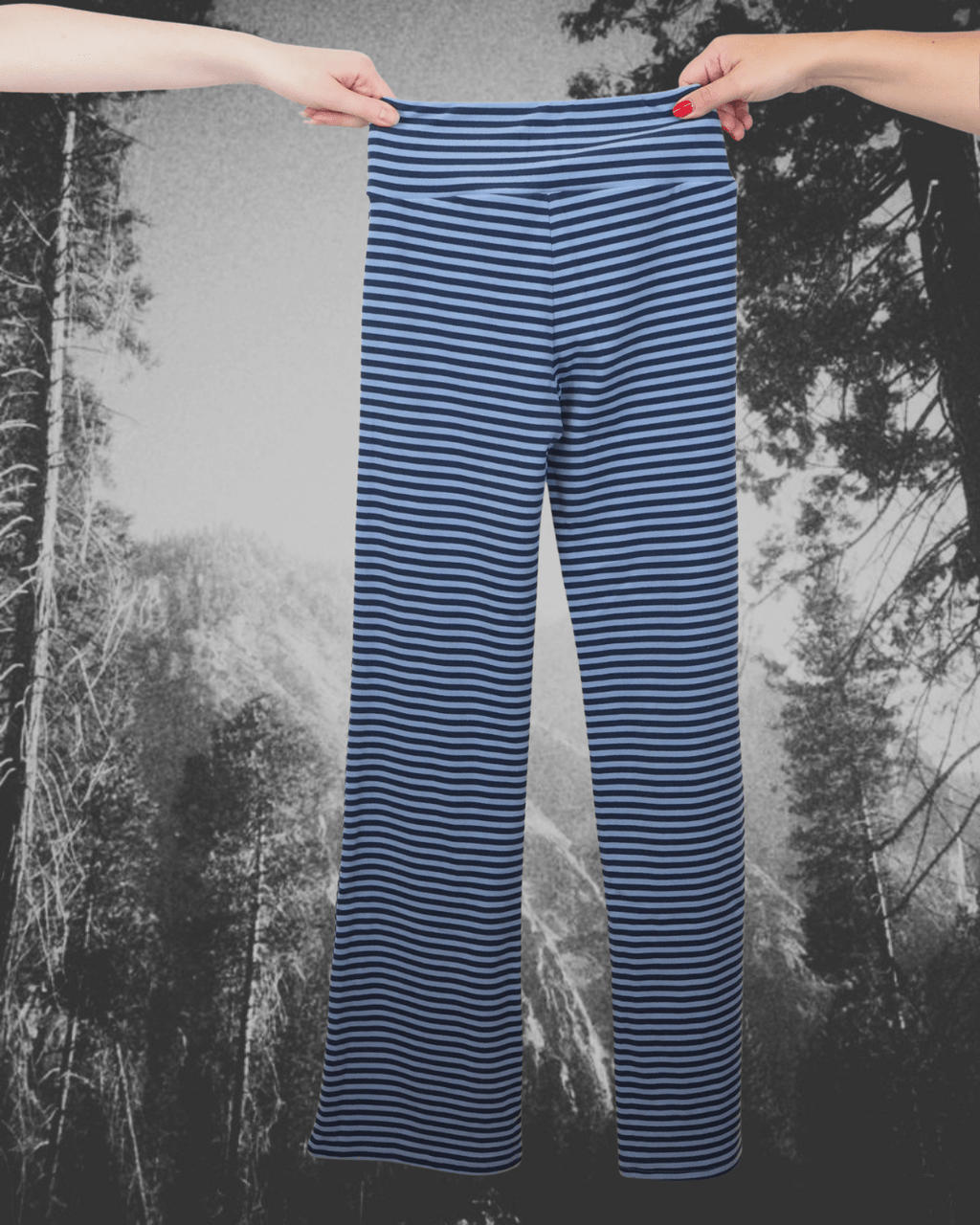 Fleece Pants - Navy - Intrigue Ink Visit Bozeman, Unique Shopping Boutique in Montana, Work from Home Clothes for Women