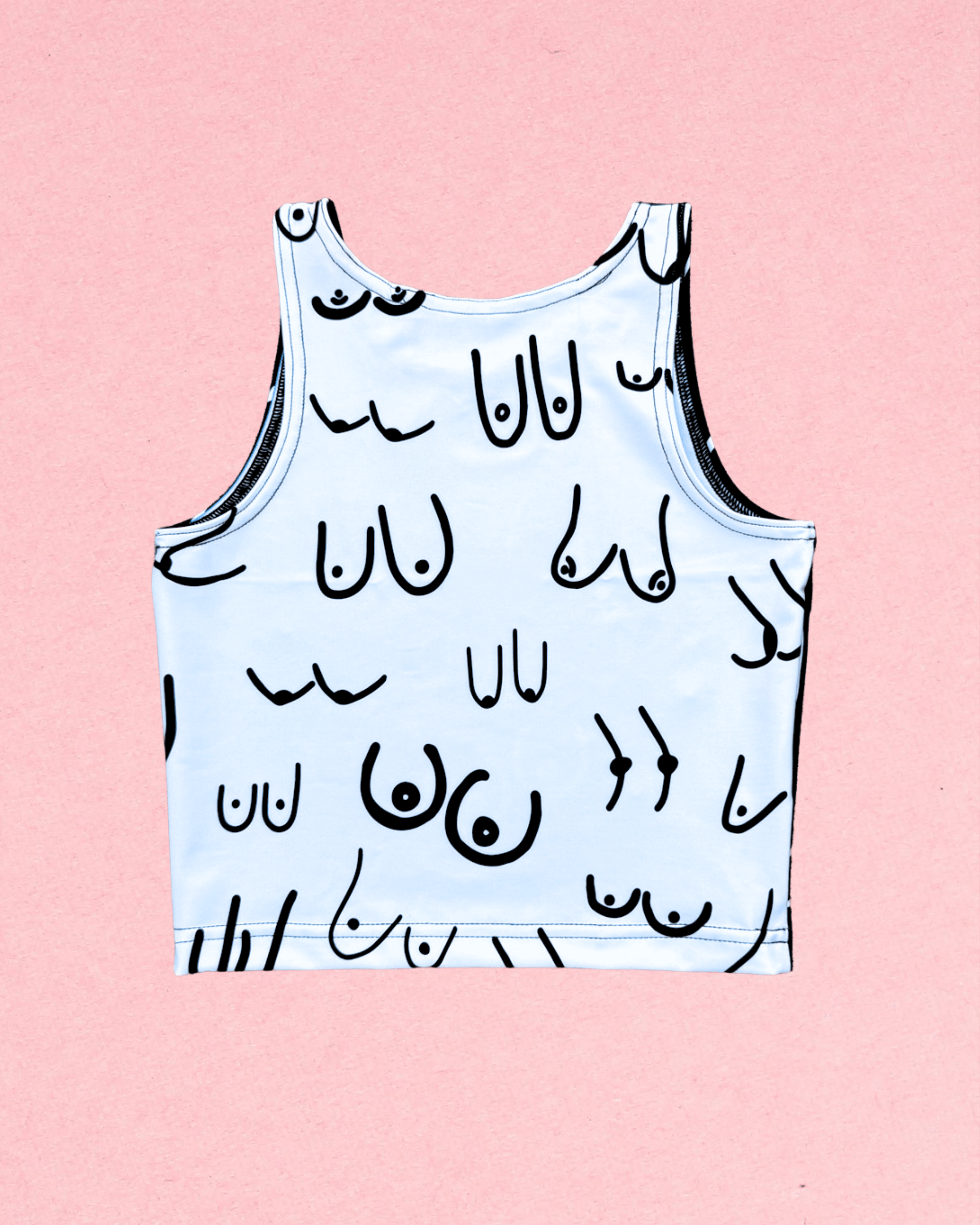 Boobie Crop Tank - Intrigue Ink Visit Bozeman, Unique Shopping Boutique in Montana, Work from Home Clothes for Women