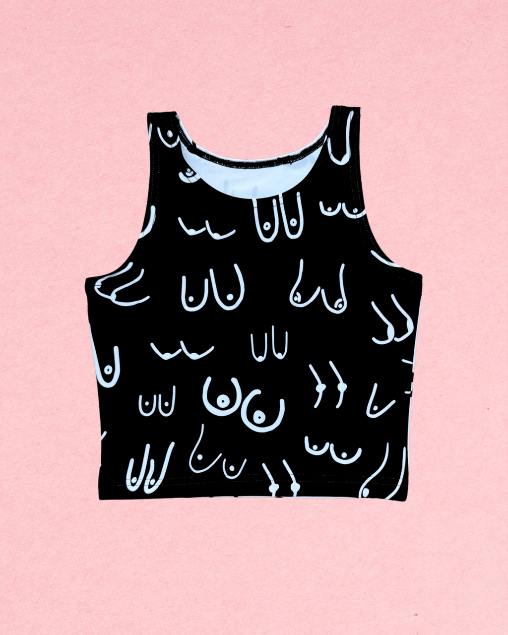 Boobie Crop Tank - Intrigue Ink Visit Bozeman, Unique Shopping Boutique in Montana, Work from Home Clothes for Women