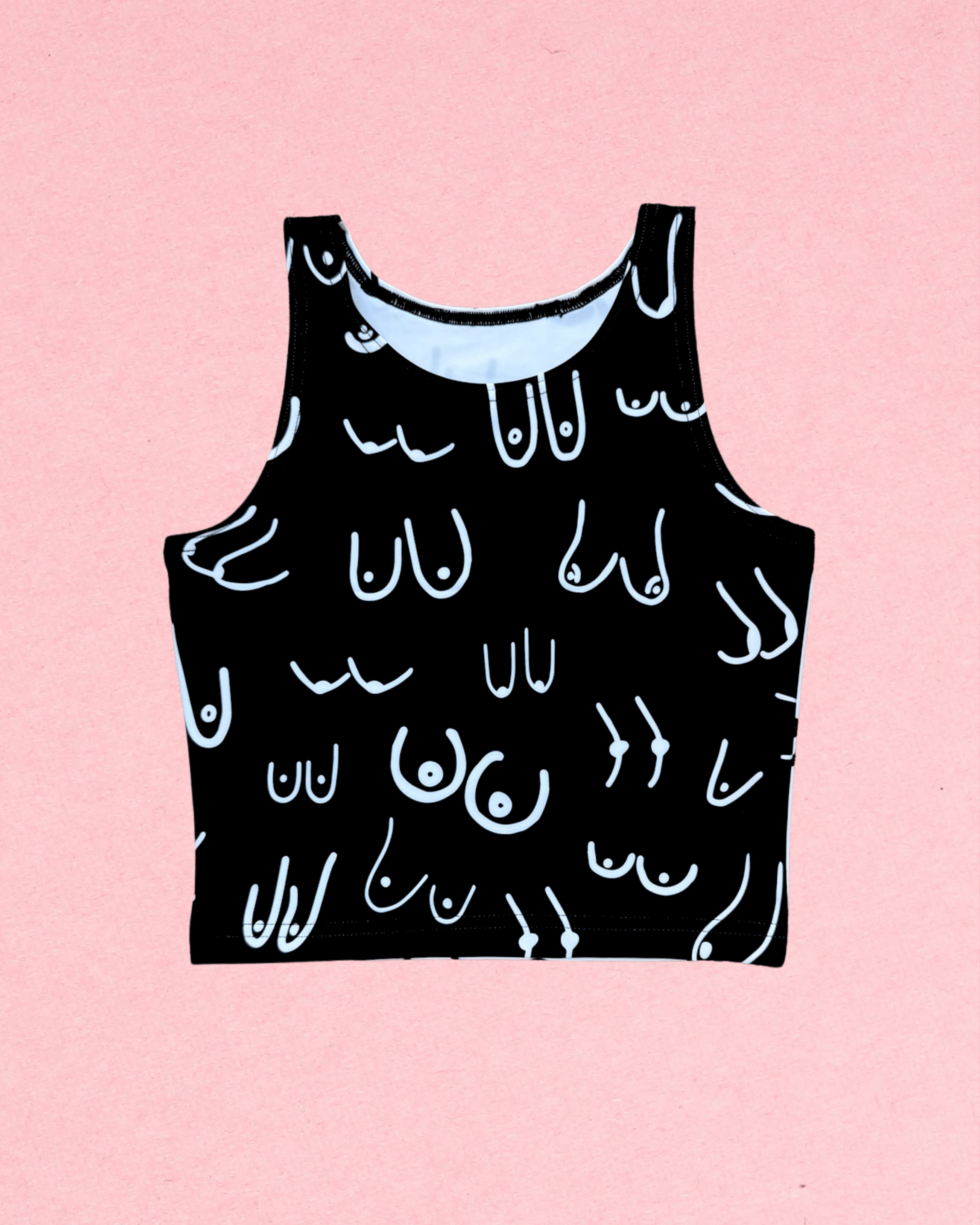 Boobie Crop Tank - Intrigue Ink Visit Bozeman, Unique Shopping Boutique in Montana, Work from Home Clothes for Women