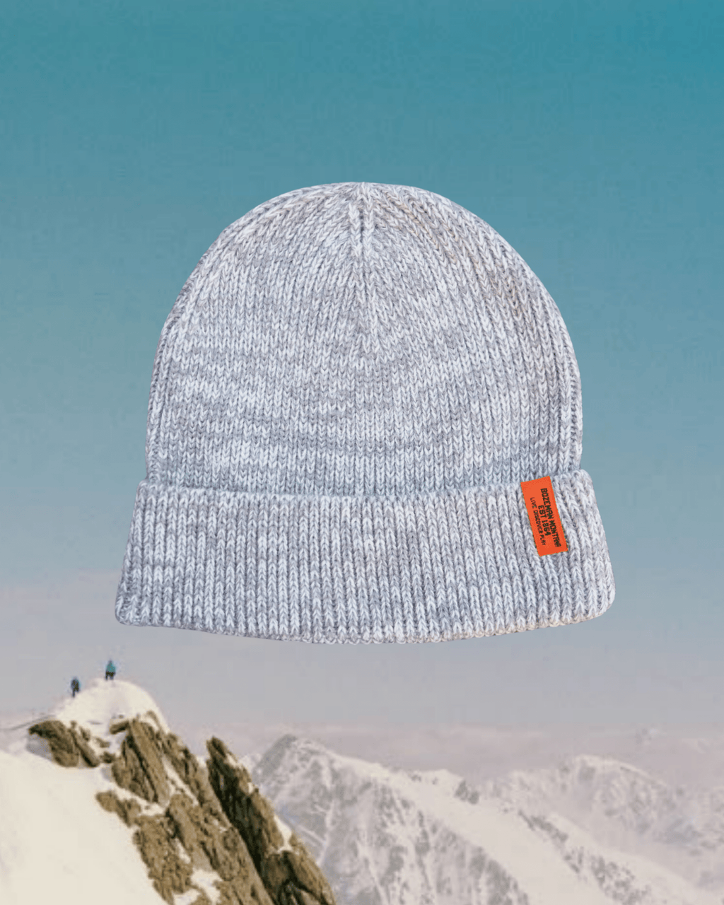 "Live Discover Play" Beanie In Grey - Intrigue Ink Visit Bozeman, Unique Shopping Boutique in Montana, Work from Home Clothes for Women