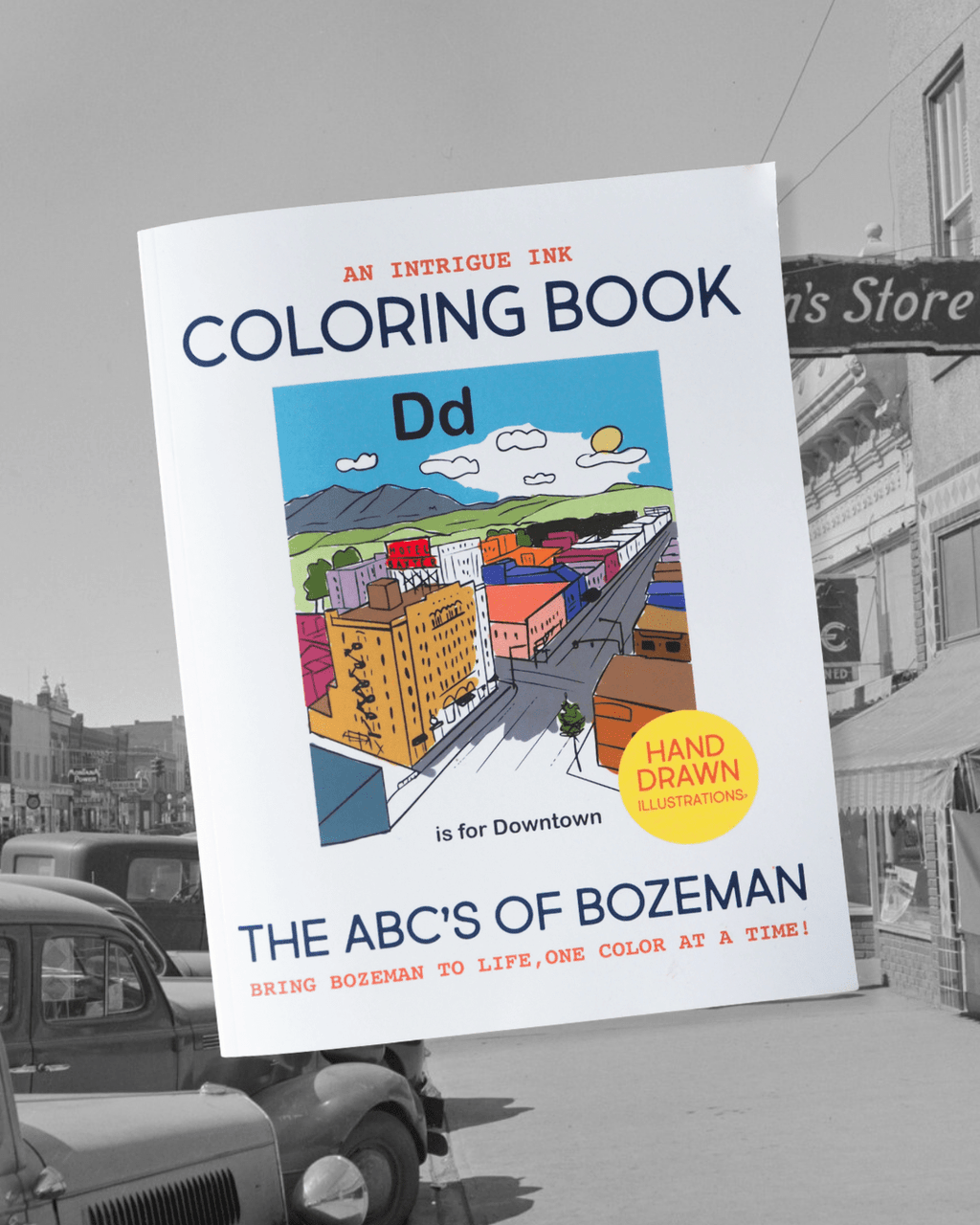 "The ABC's of Bozeman" Coloring Book - Intrigue Ink Visit Bozeman, Unique Shopping Boutique in Montana, Work from Home Clothes for Women
