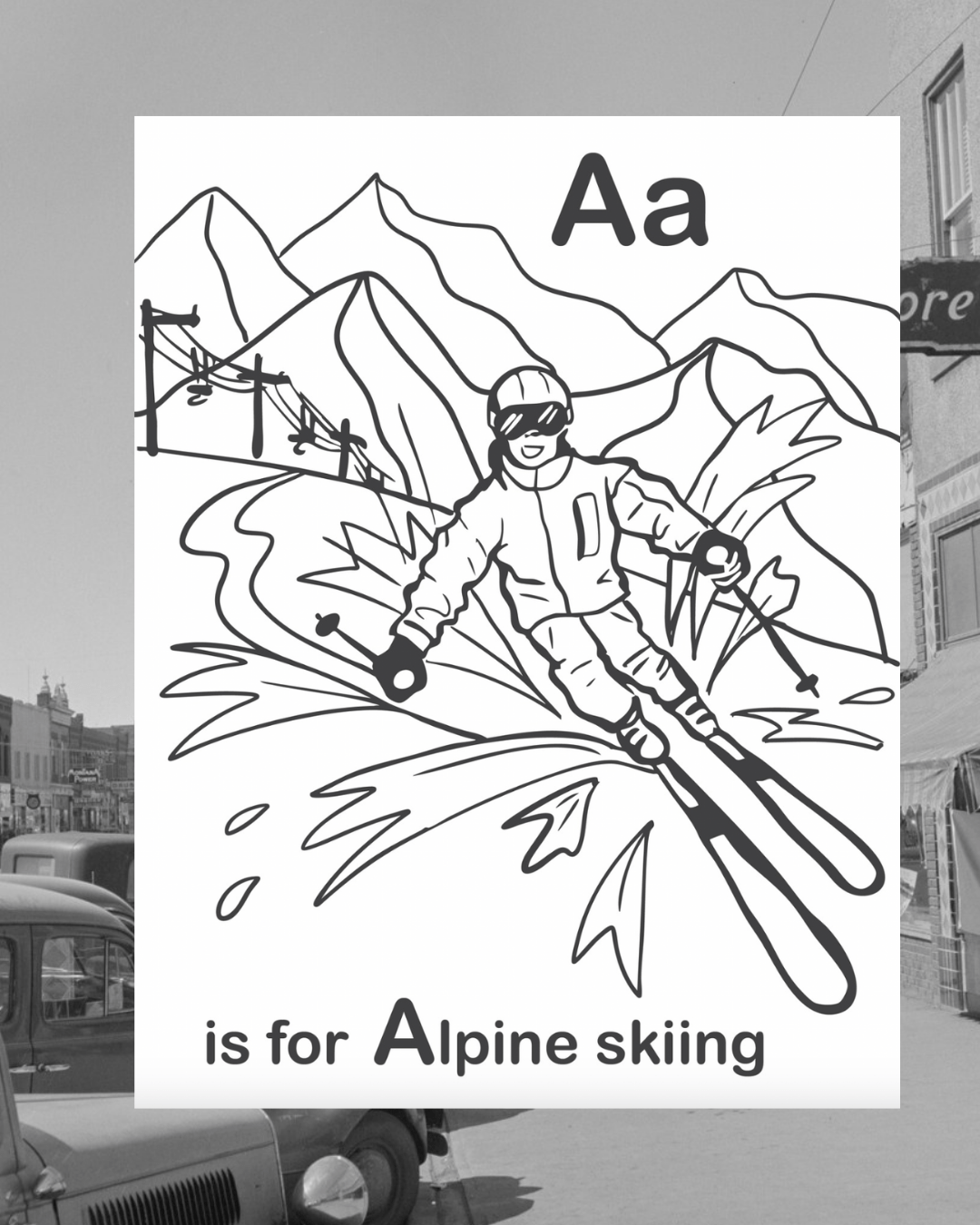 "The ABC's of Bozeman" Coloring Book - Intrigue Ink Visit Bozeman, Unique Shopping Boutique in Montana, Work from Home Clothes for Women