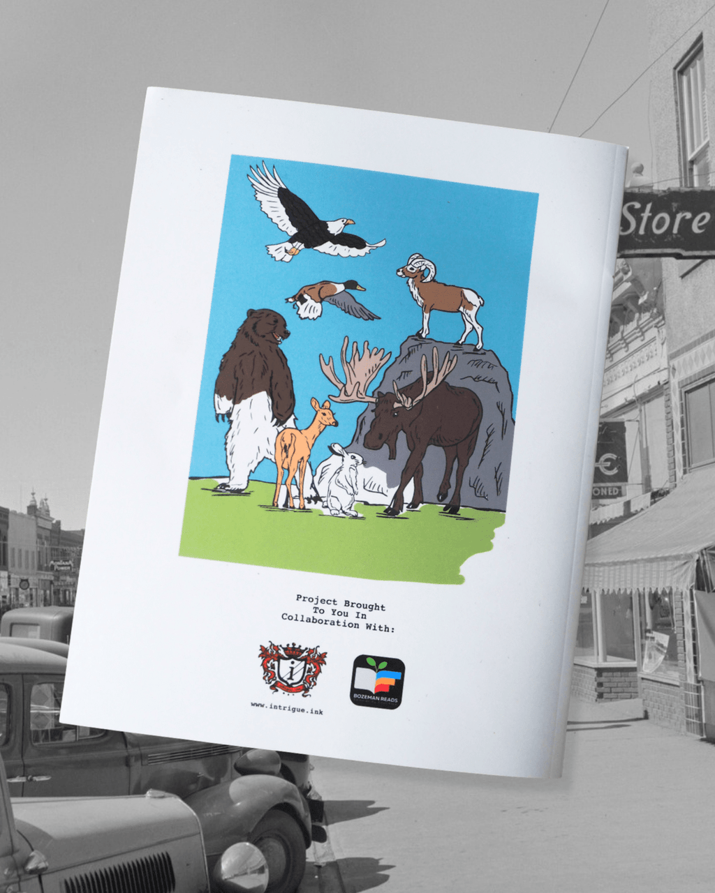 "The ABC's of Bozeman" Coloring Book - Intrigue Ink Visit Bozeman, Unique Shopping Boutique in Montana, Work from Home Clothes for Women