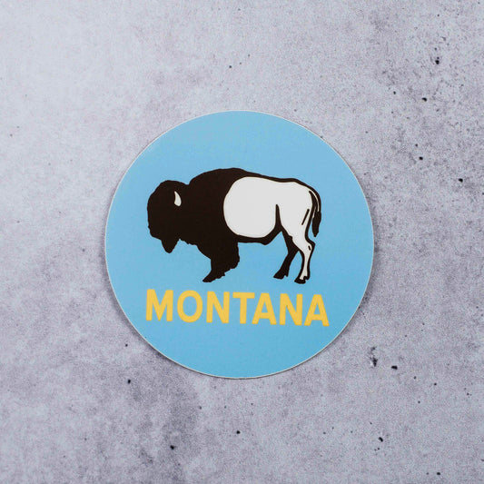Buffalo Montana Sticker
