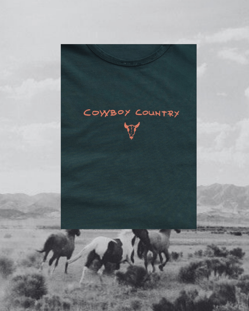 "Cowboy Country" Long Sleeve - Intrigue Ink Visit Bozeman, Unique Shopping Boutique in Montana, Work from Home Clothes for Women