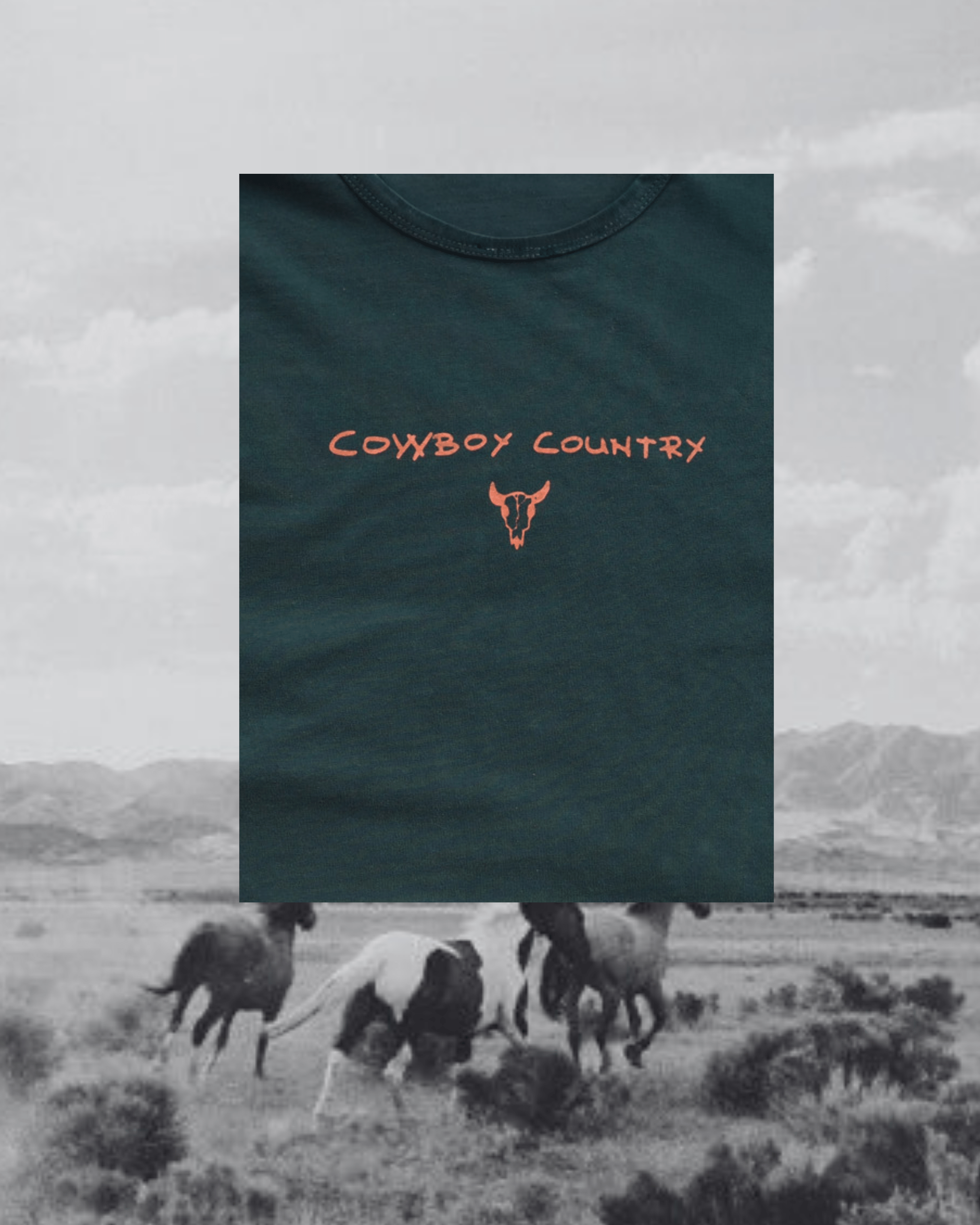 "Cowboy Country" Long Sleeve - Intrigue Ink Visit Bozeman, Unique Shopping Boutique in Montana, Work from Home Clothes for Women