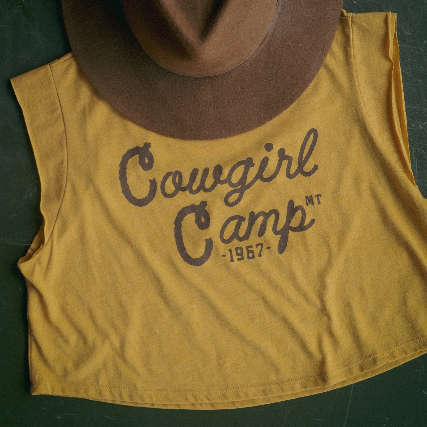 Cowgirl Camp Mustard Crop