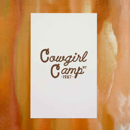 "Cowgirl Camp" Poster